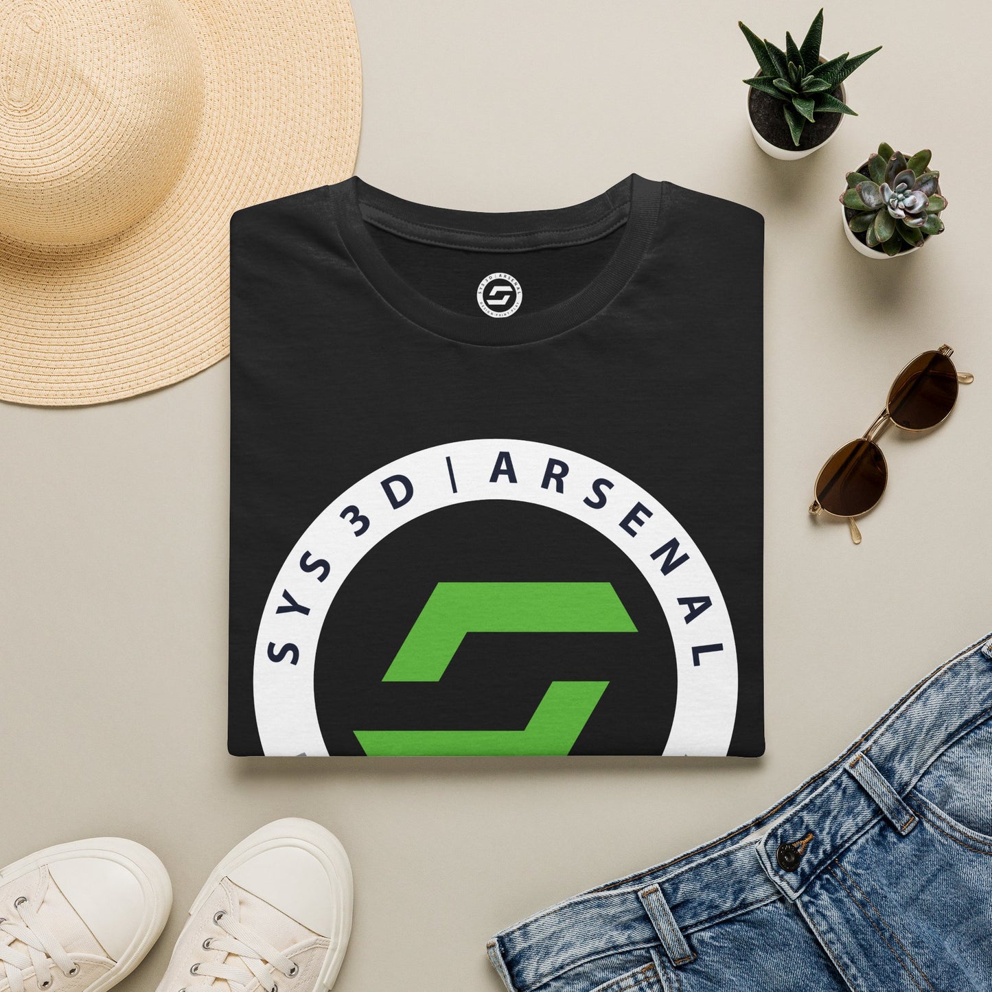 SYS 3D Arsenal Logo T-Shirt