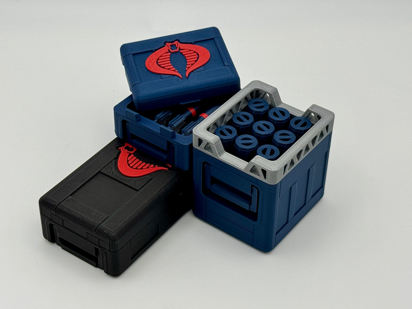 Utility Crate: X-Small with Mortar Rounds - G.I. Joe/Cobra
