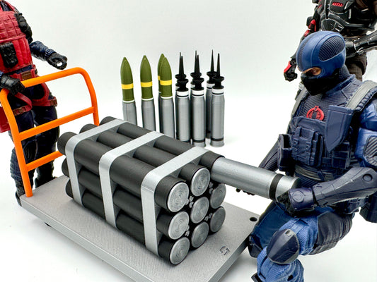 Diorama - Tank Ammunition and Storage - G.I. Joe/Cobra 1:12 Scale