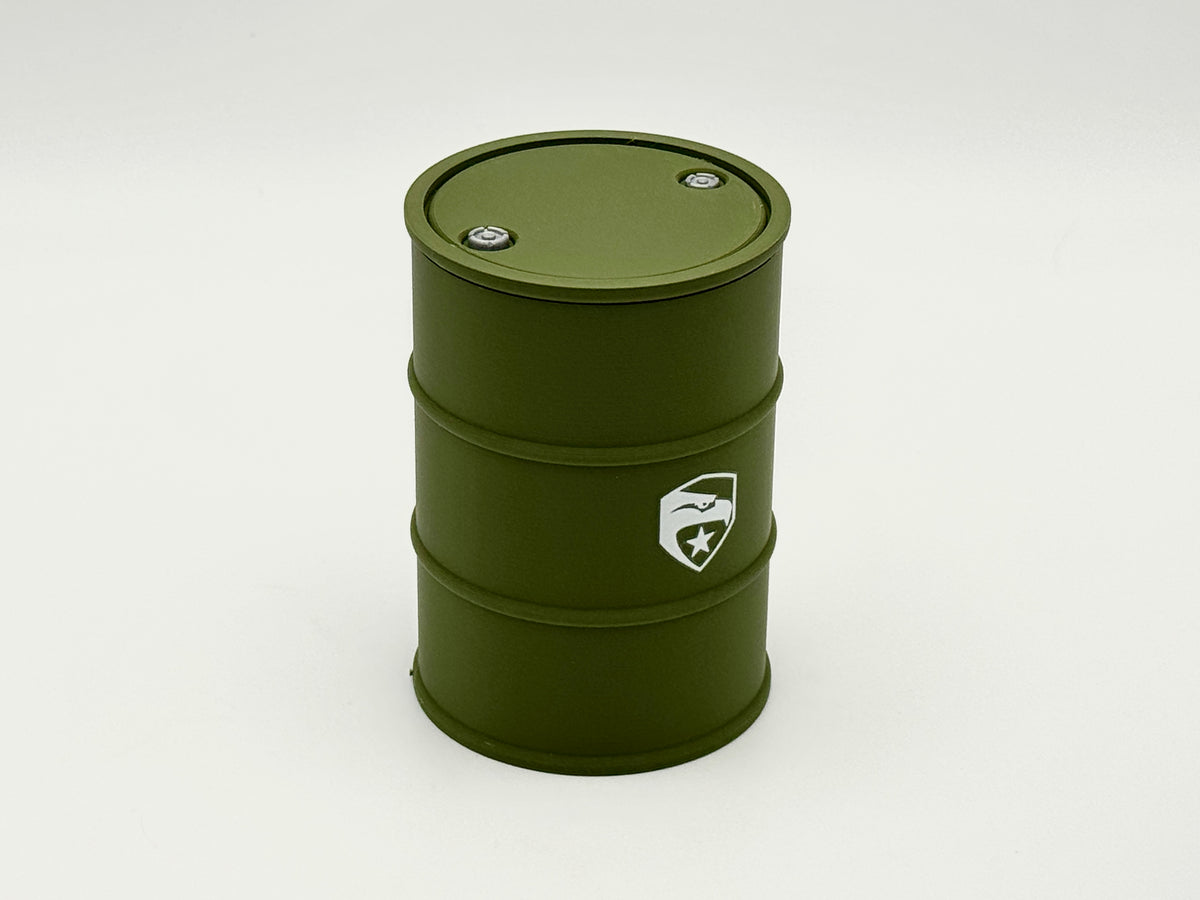 1:12 Scale Drum with Logo - 55 Gallon Barrel)