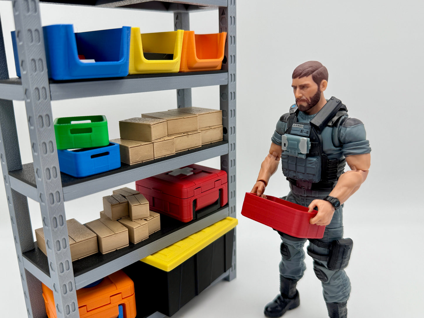 Diorama: Shop Totes 1:12 Scale