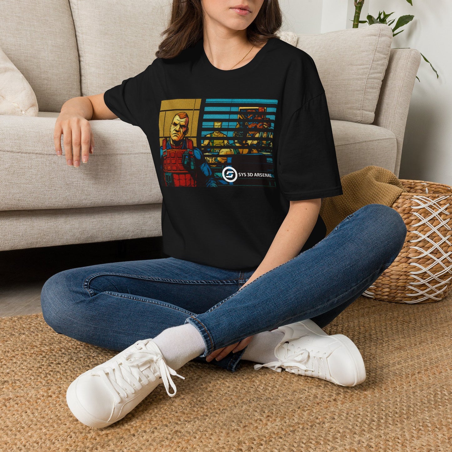 G.I. Joe Scrap Iron Office Confessional Unisex T-Shirt - SYS 3D