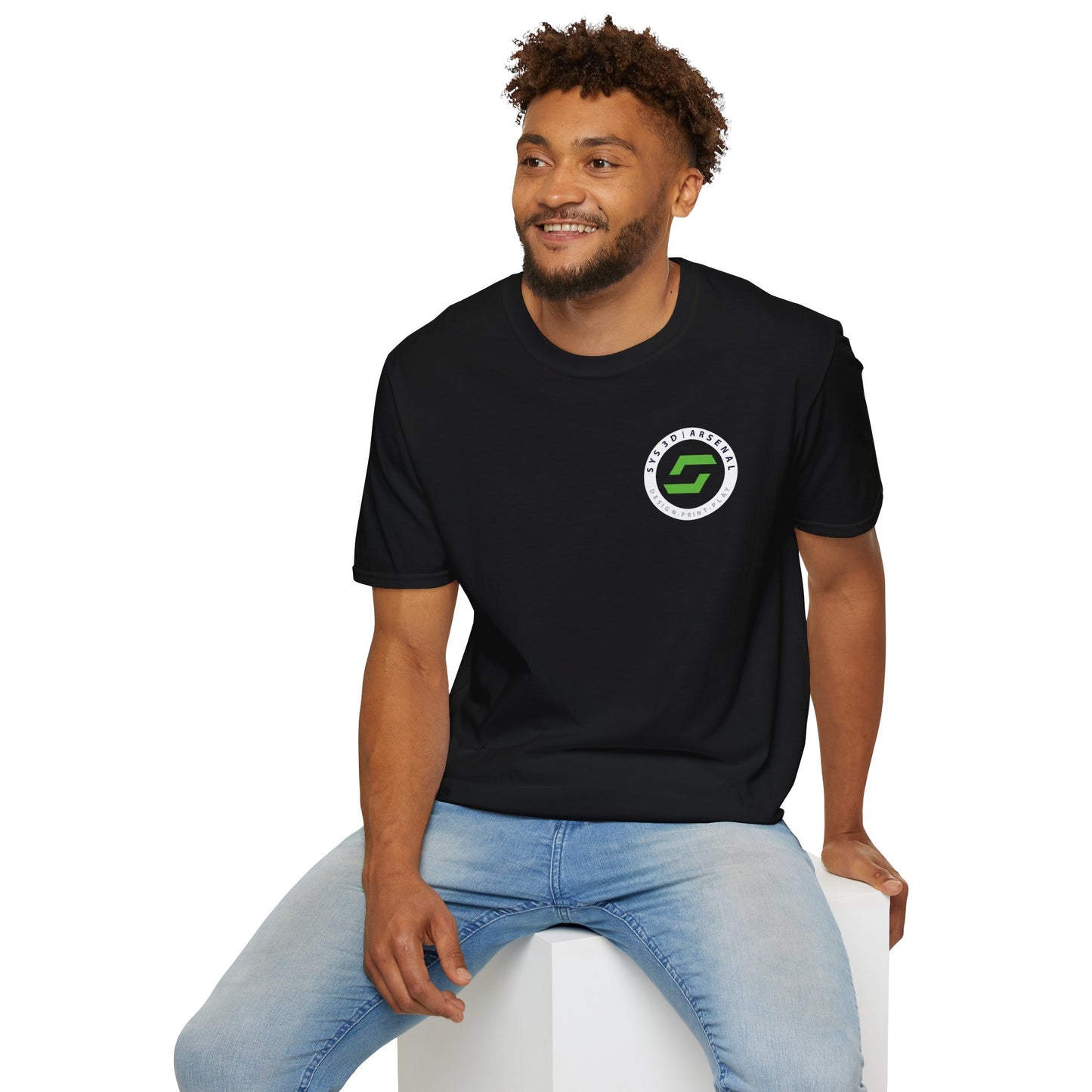 SYS 3D Arsenal Logo Left Chest T-Shirt