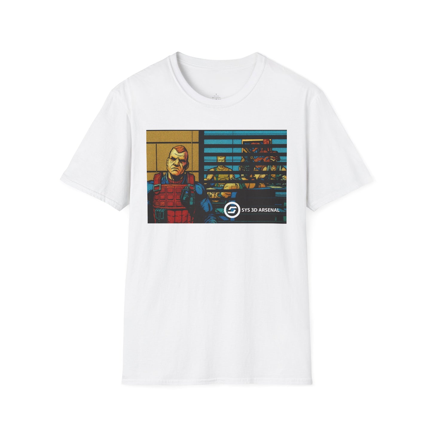 G.I. Joe Scrap Iron Office Confessional Unisex T-Shirt - SYS 3D