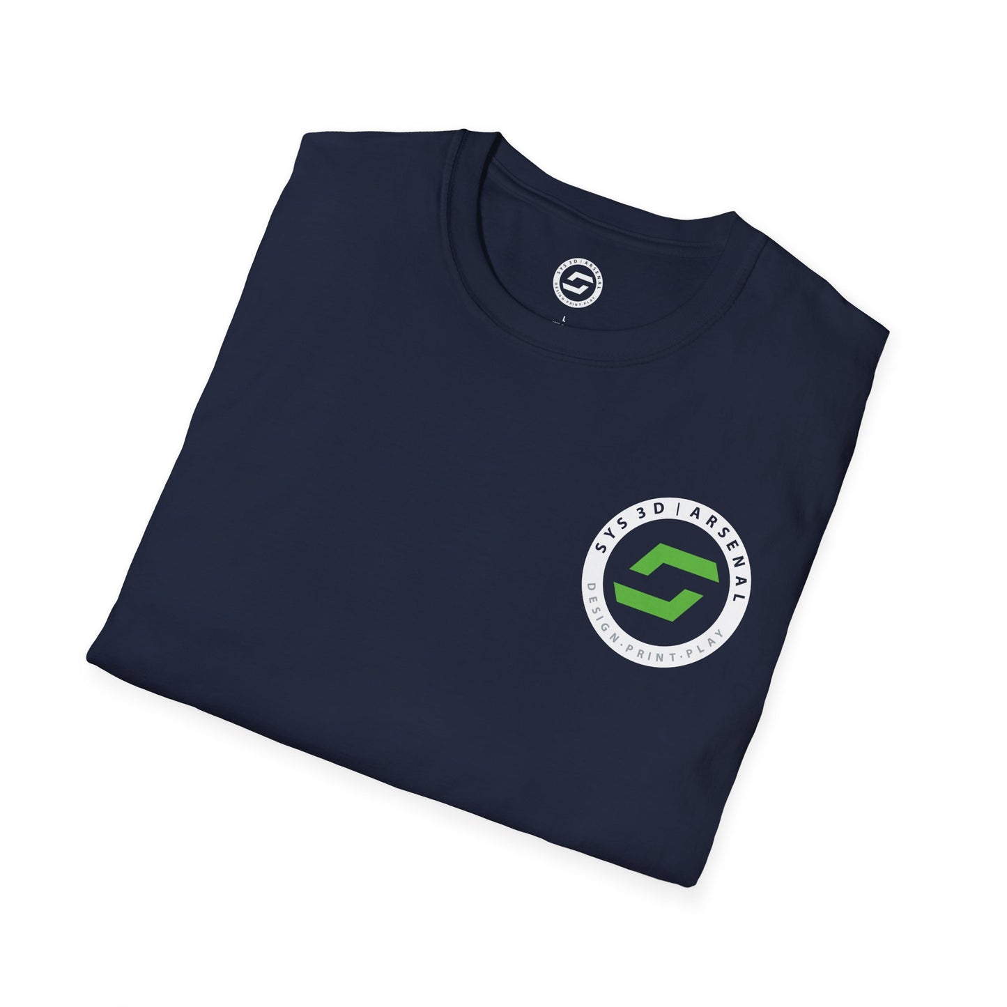 SYS 3D Arsenal Logo Front/Back T-Shirt