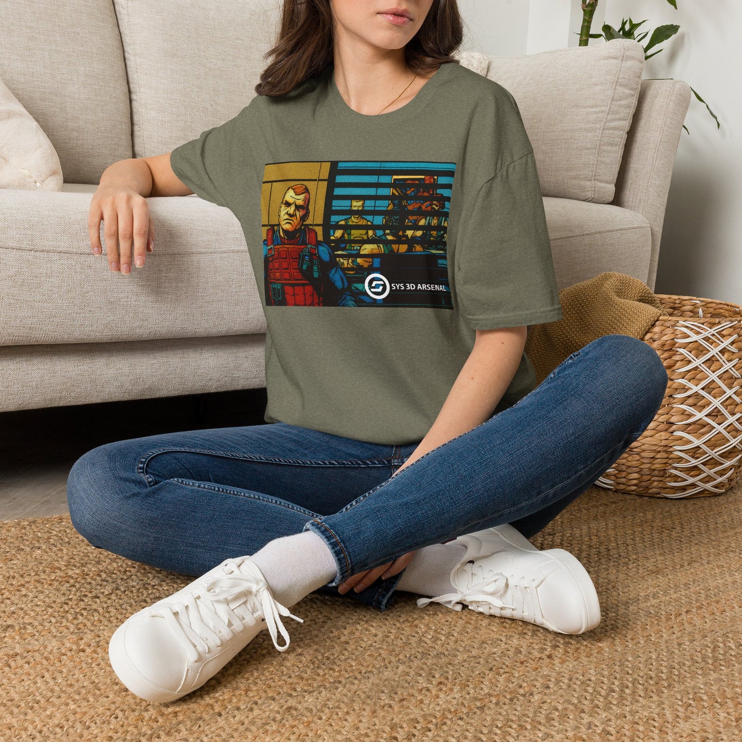 G.I. Joe Scrap Iron Office Confessional Unisex T-Shirt - SYS 3D