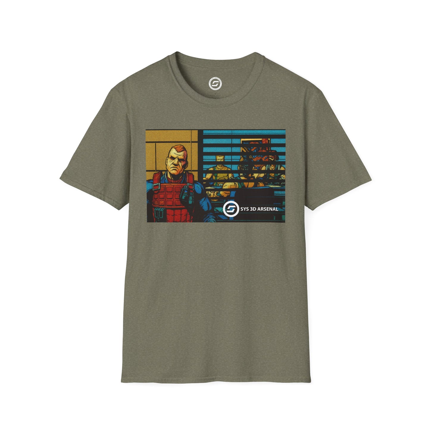 G.I. Joe Scrap Iron Office Confessional Unisex T-Shirt - SYS 3D