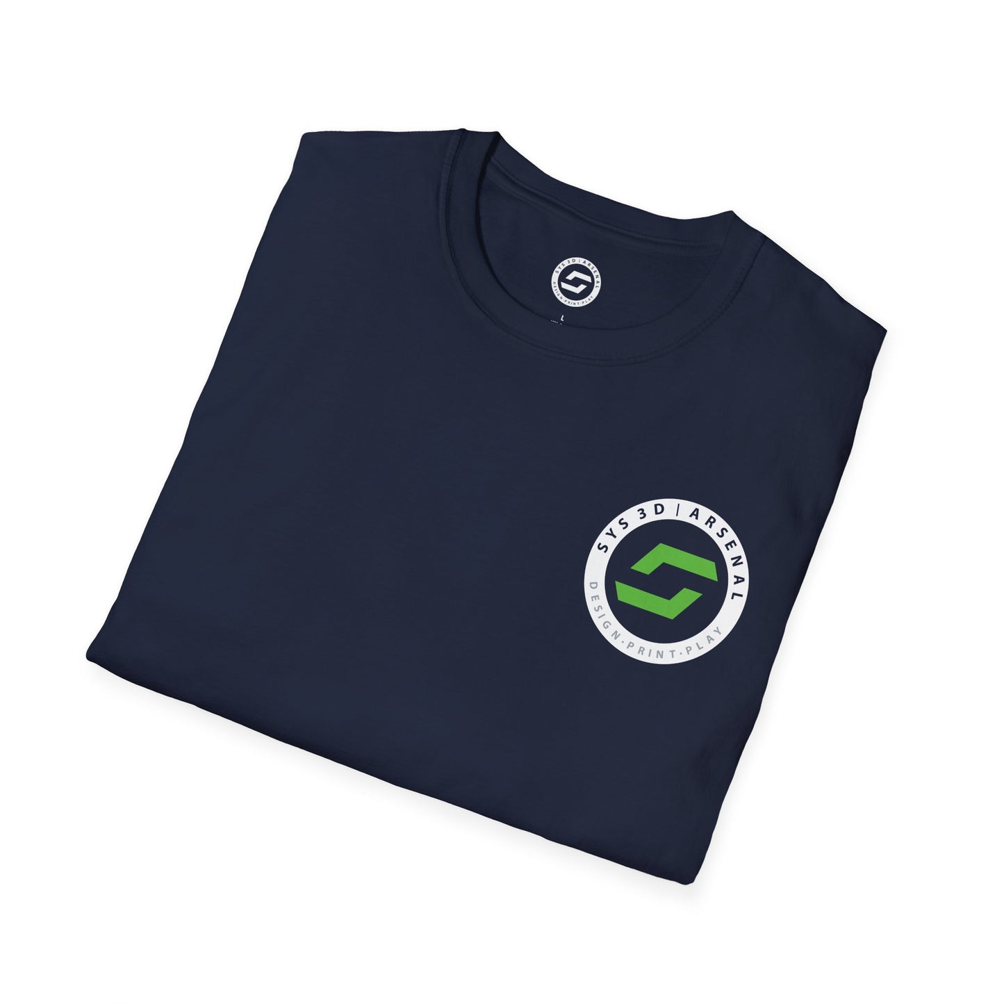 SYS 3D Arsenal Logo Left Chest T-Shirt