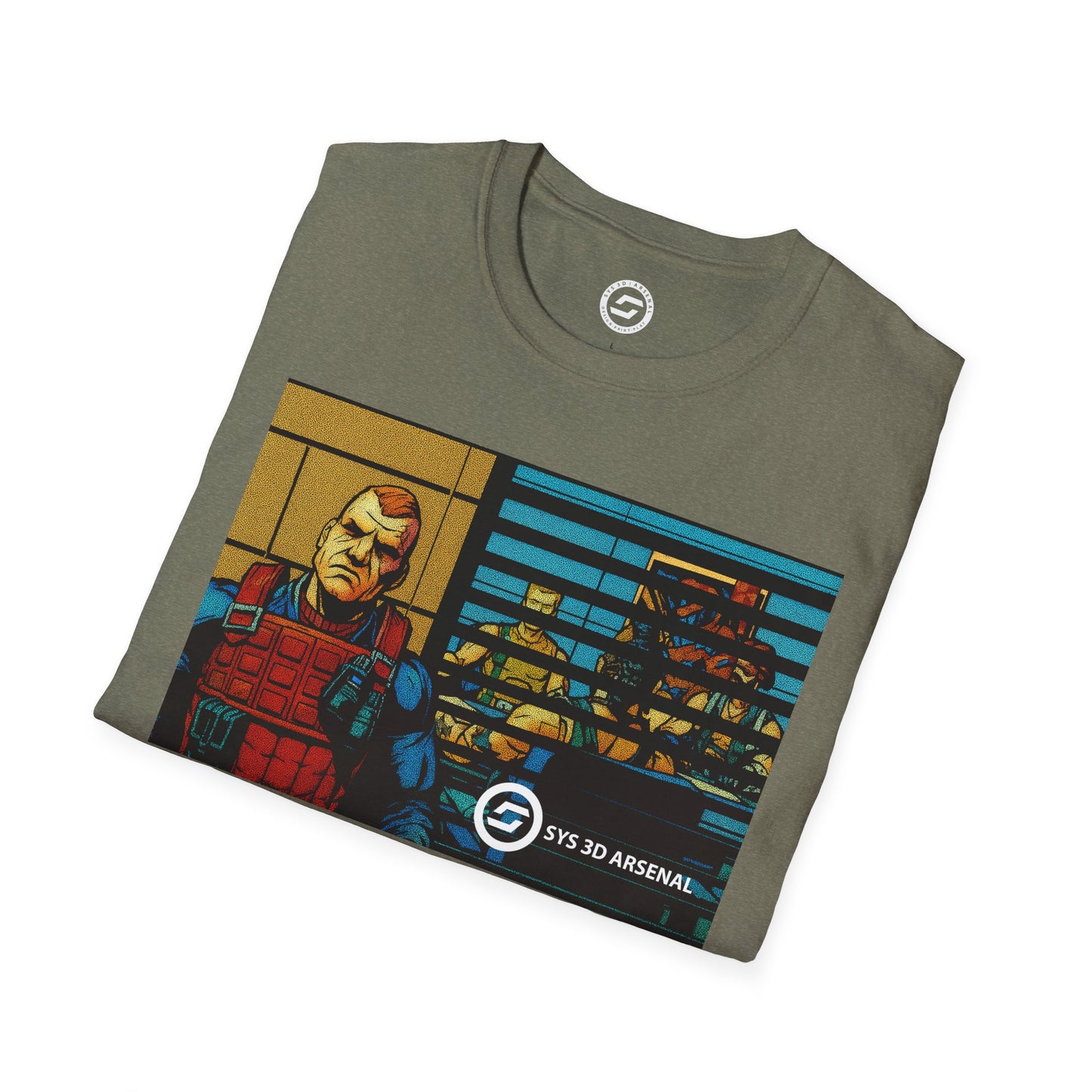 G.I. Joe Scrap Iron Office Confessional Unisex T-Shirt - SYS 3D