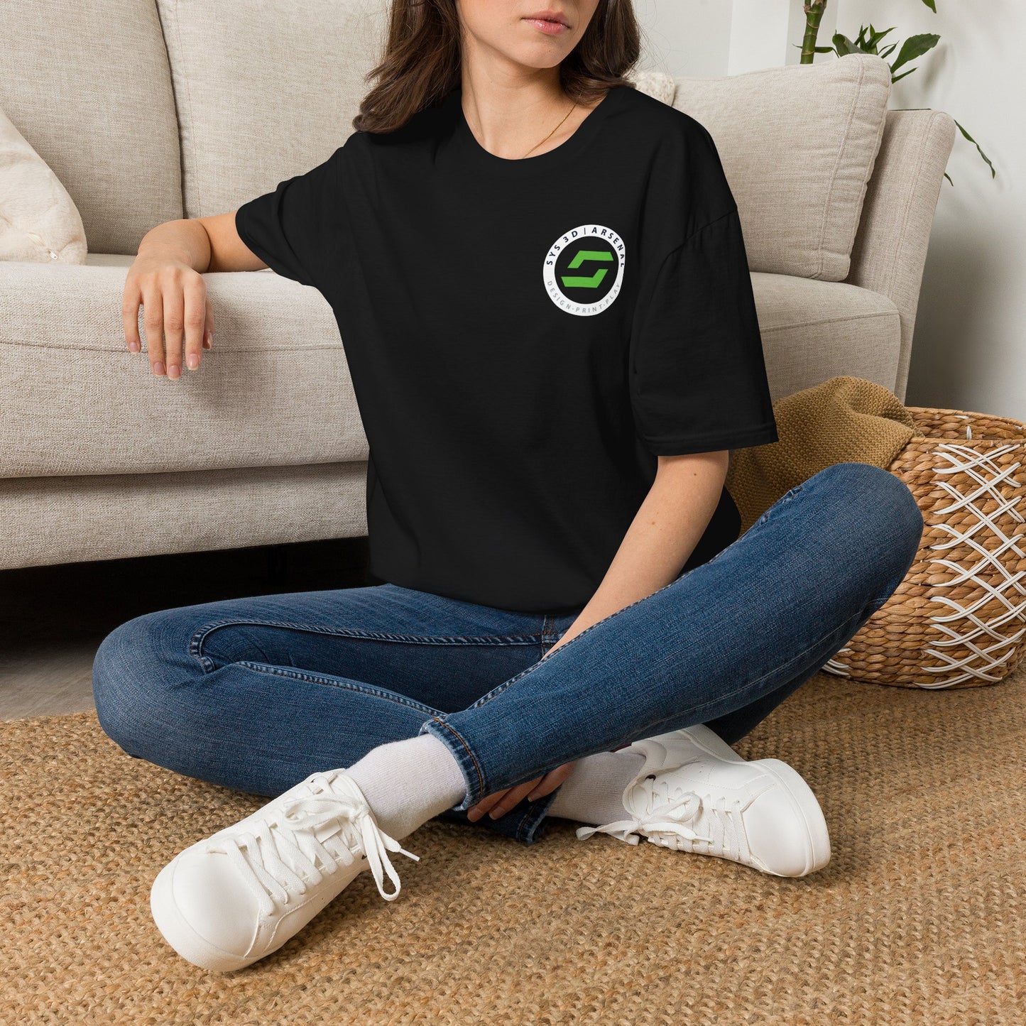 SYS 3D Arsenal Logo Left Chest T-Shirt