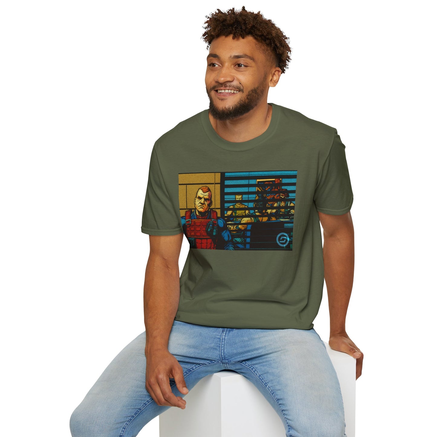 G.I. Joe Scrap Iron Office Confessional Graphic T-Shirt