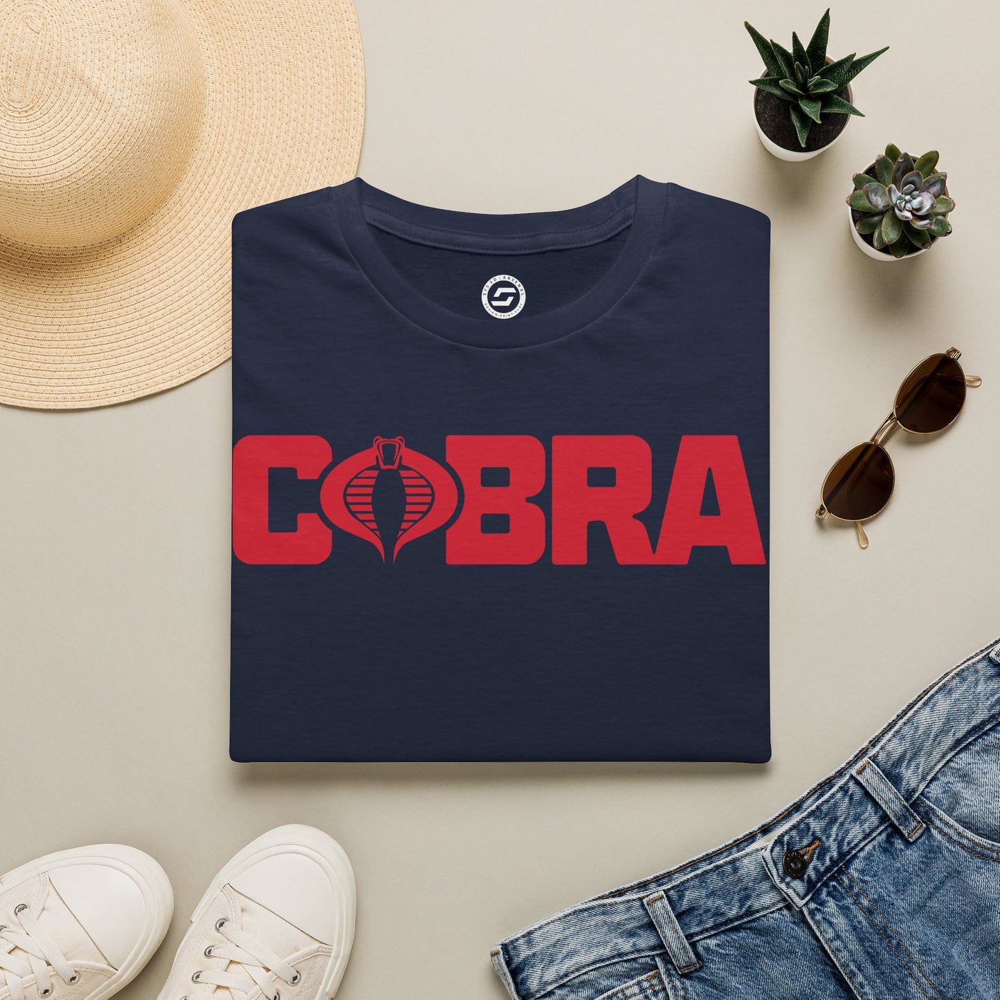 G.I. Joe Cobra Logo Wordmark T-Shirt
