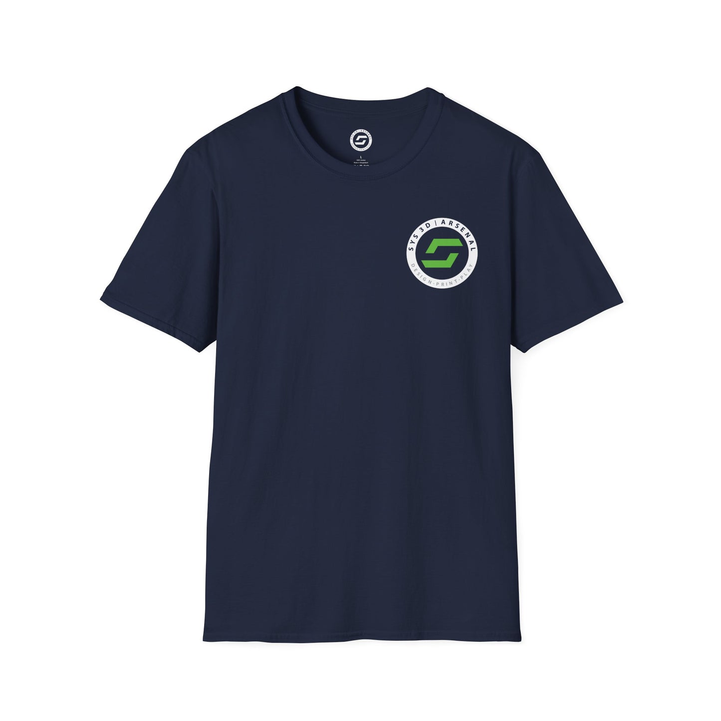 SYS 3D Arsenal Logo Left Chest T-Shirt