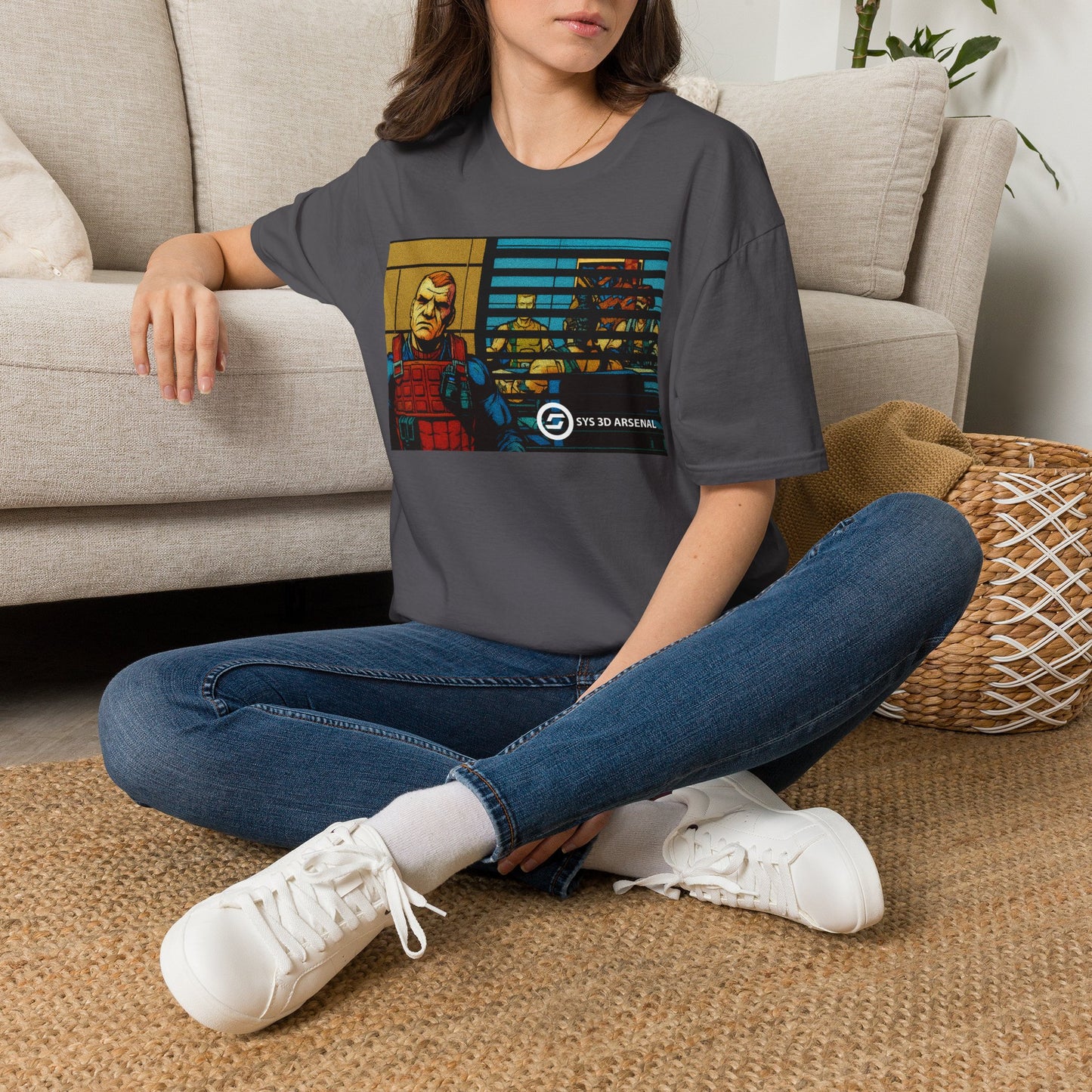 G.I. Joe Scrap Iron Office Confessional Unisex T-Shirt - SYS 3D