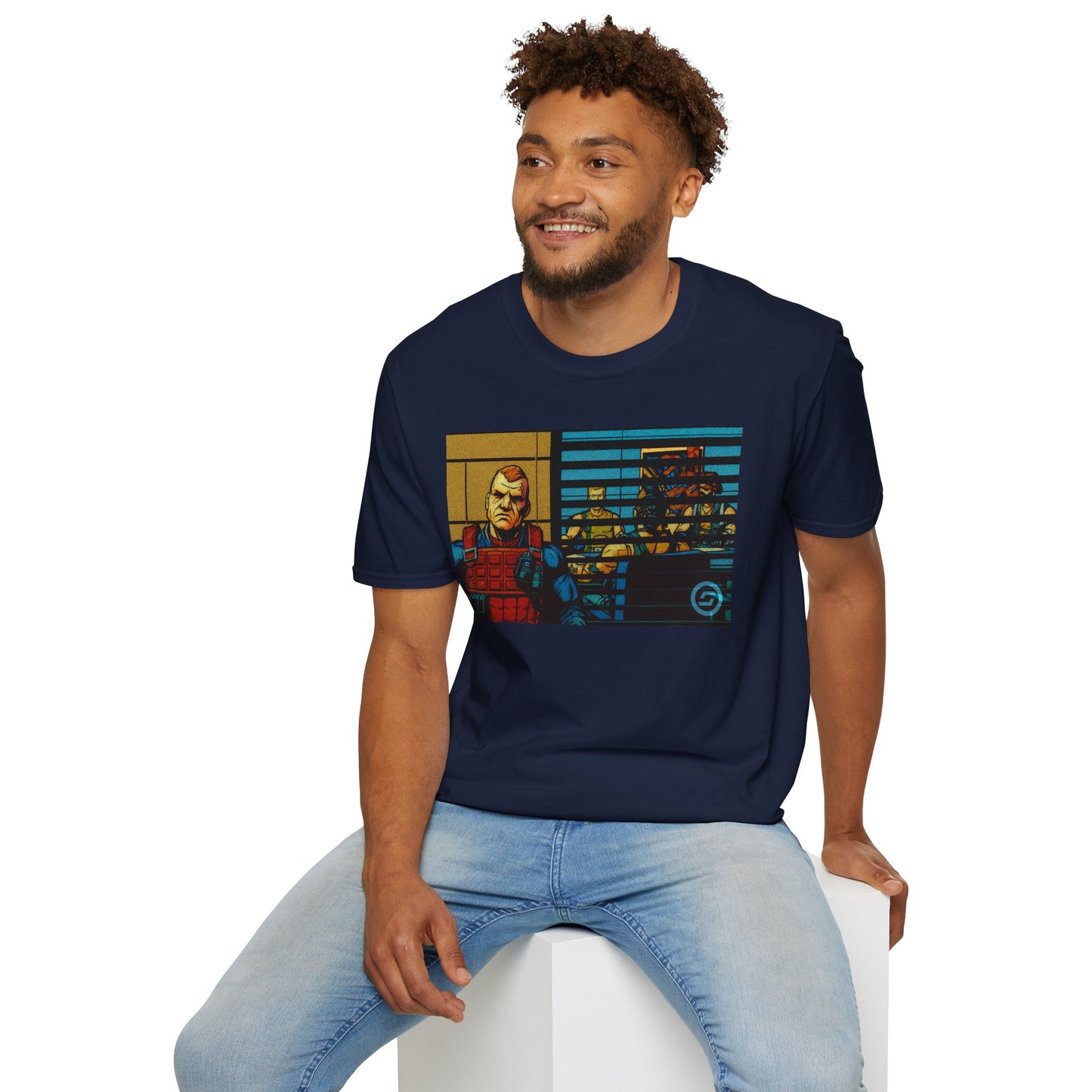 G.I. Joe Scrap Iron Office Confessional Graphic T-Shirt