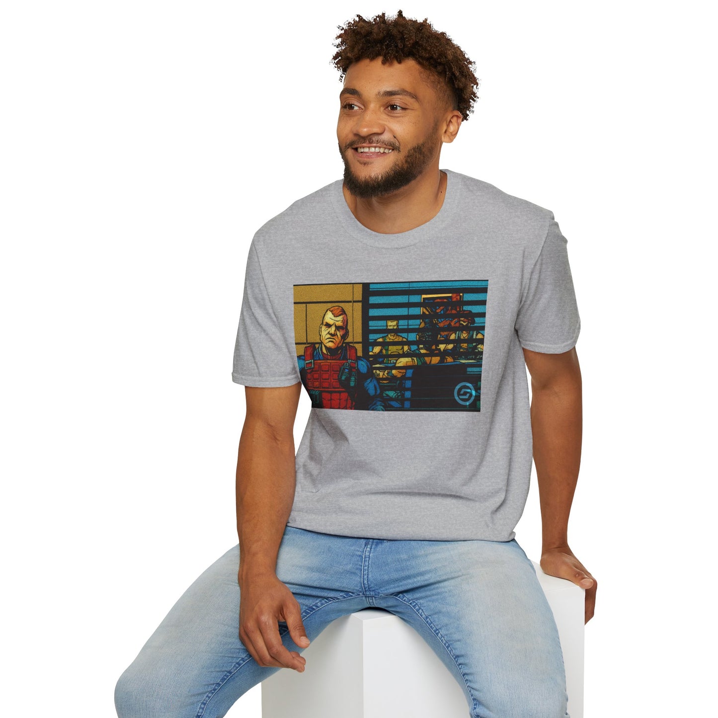 G.I. Joe Scrap Iron Office Confessional Graphic T-Shirt