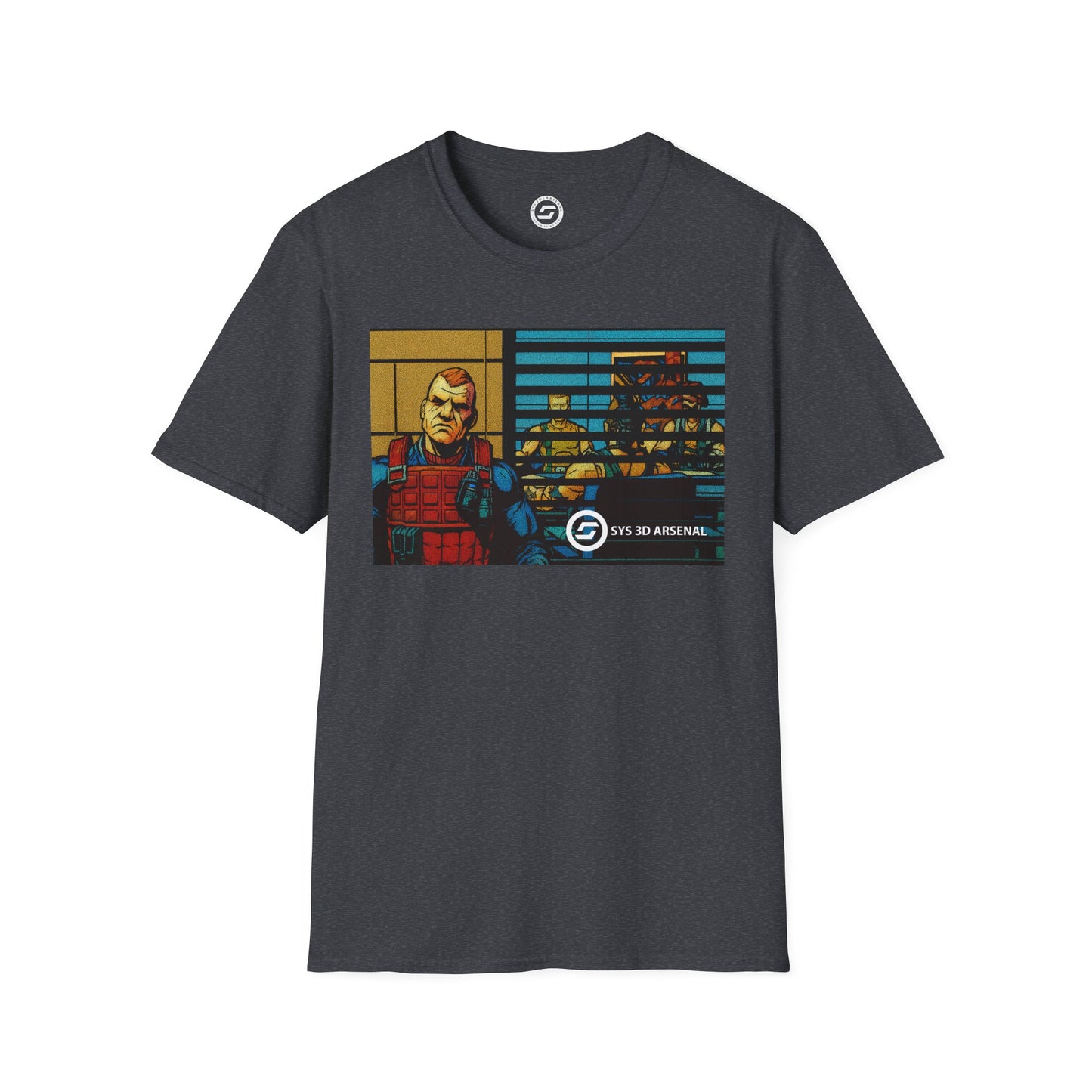G.I. Joe Scrap Iron Office Confessional Unisex T-Shirt - SYS 3D