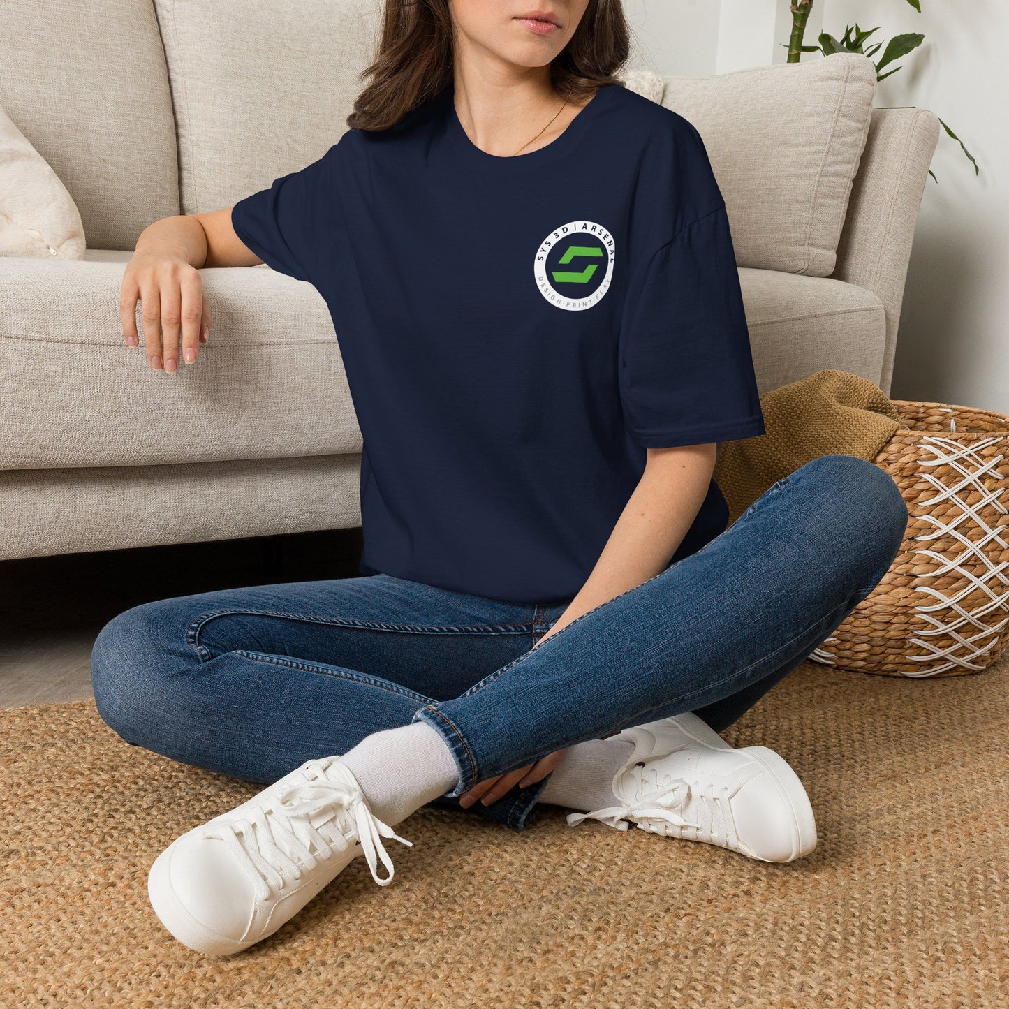 SYS 3D Arsenal Logo Left Chest T-Shirt