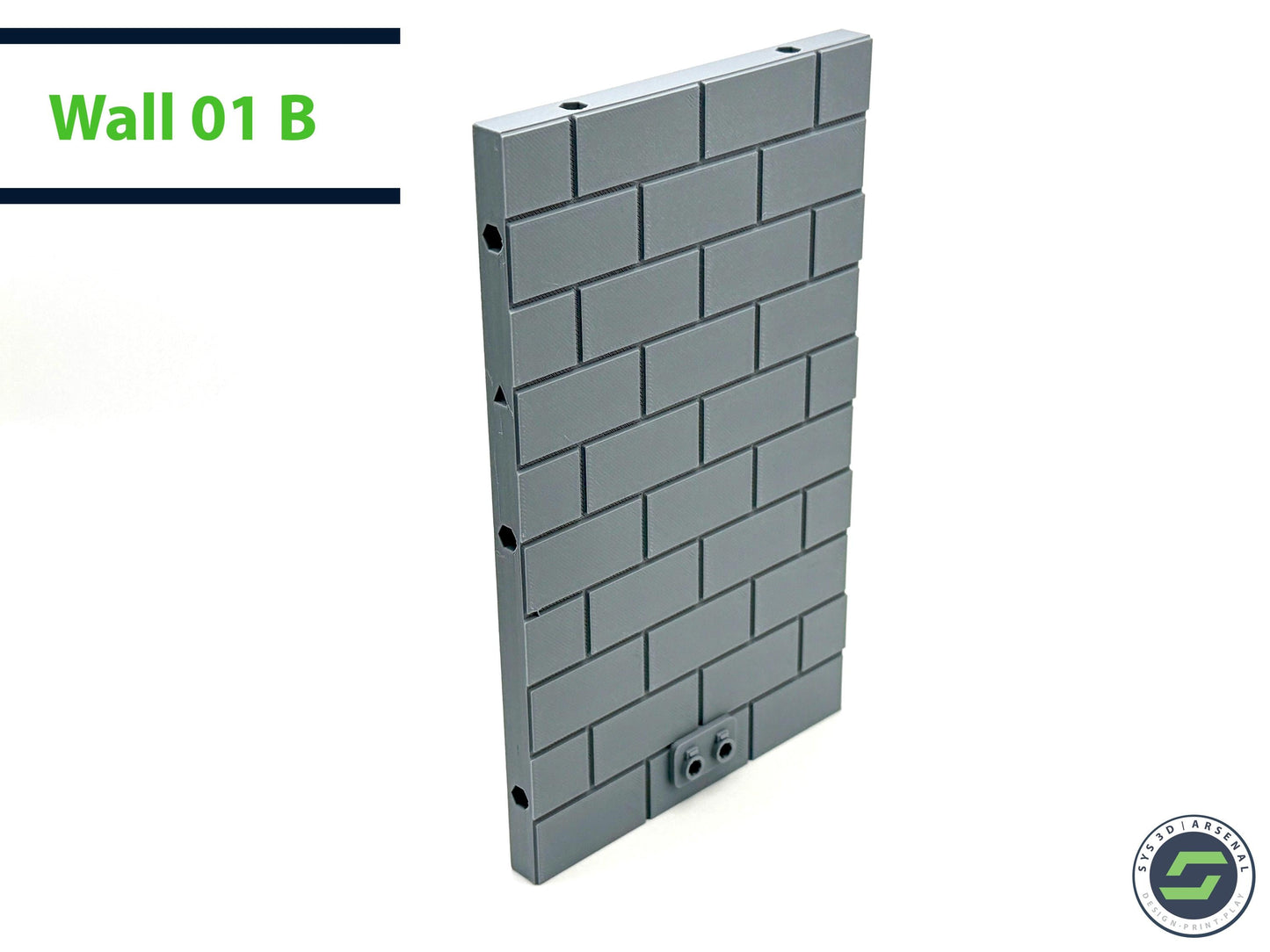 Diorama: Concrete Block - Basic Walls