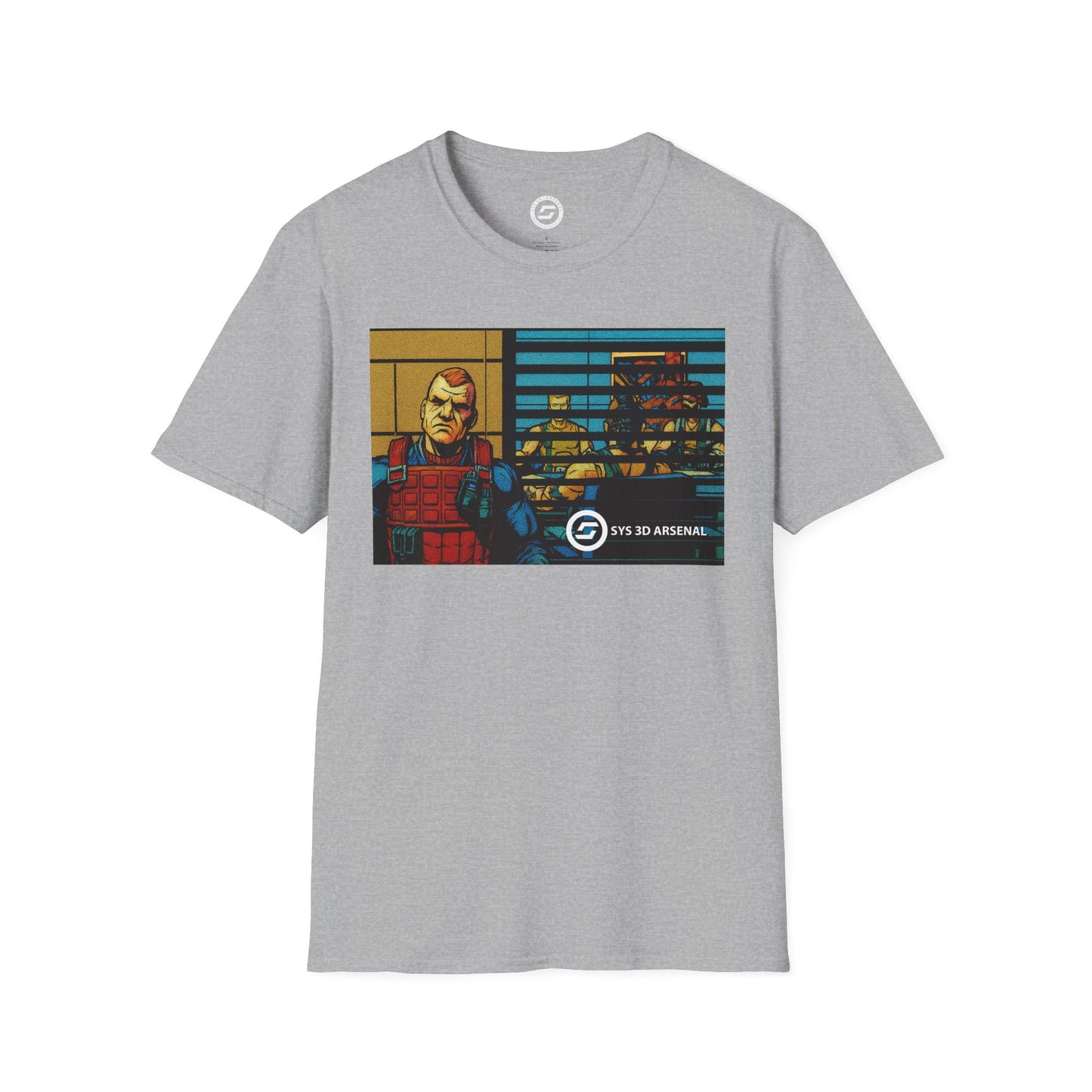 G.I. Joe Scrap Iron Office Confessional Unisex T-Shirt - SYS 3D