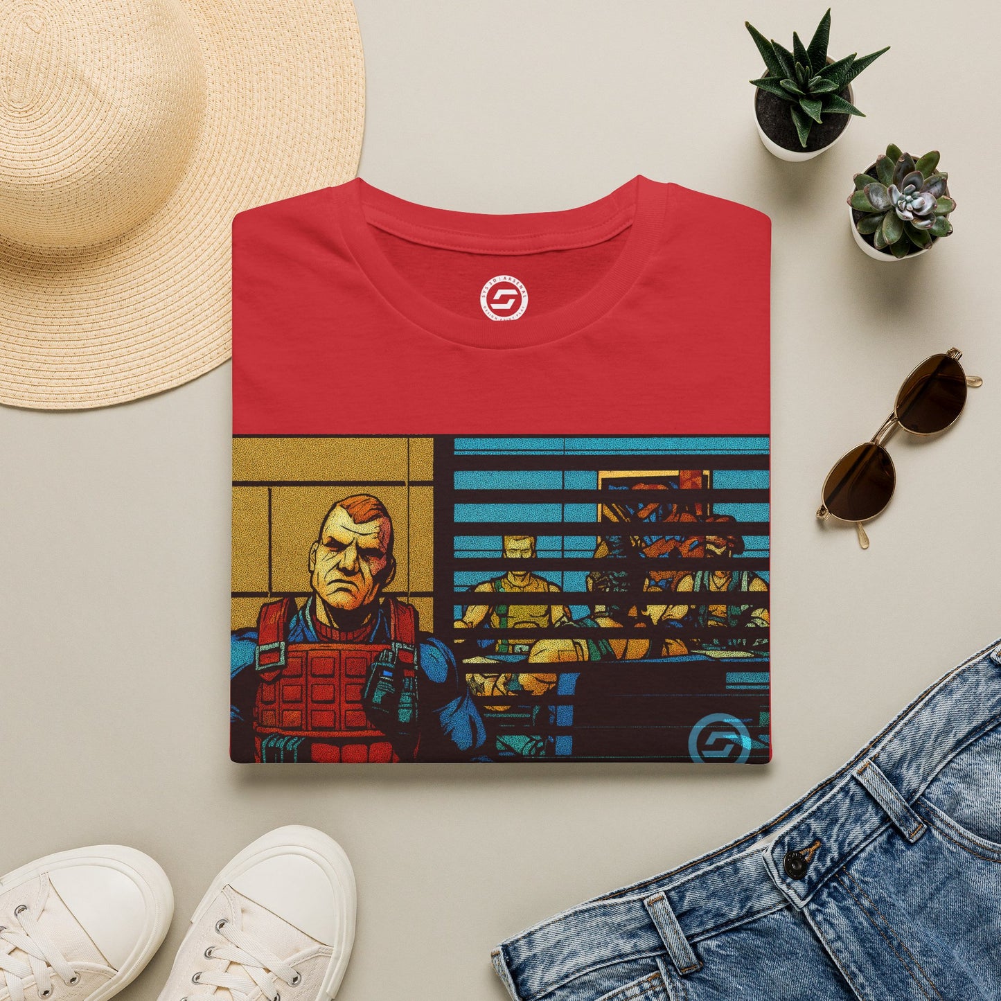G.I. Joe Scrap Iron Office Confessional Graphic T-Shirt