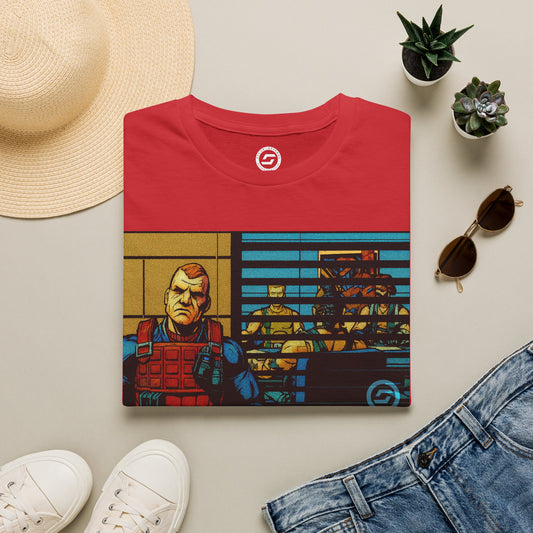 G.I. Joe Scrap Iron Office Confessional Graphic T-Shirt