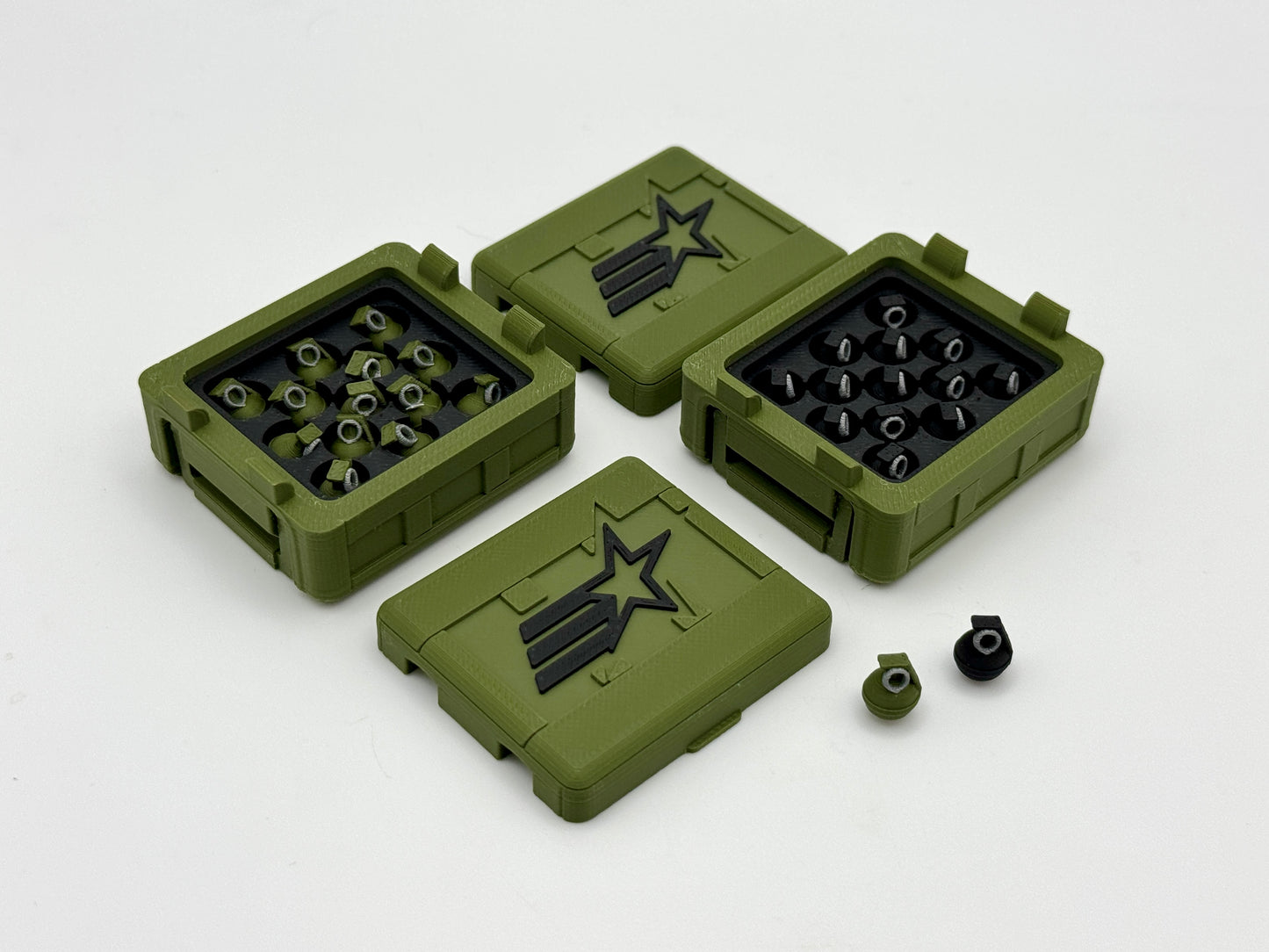 Standard Crate: Utility X-Small with M67 or MKII Grenades - G.I. Joe