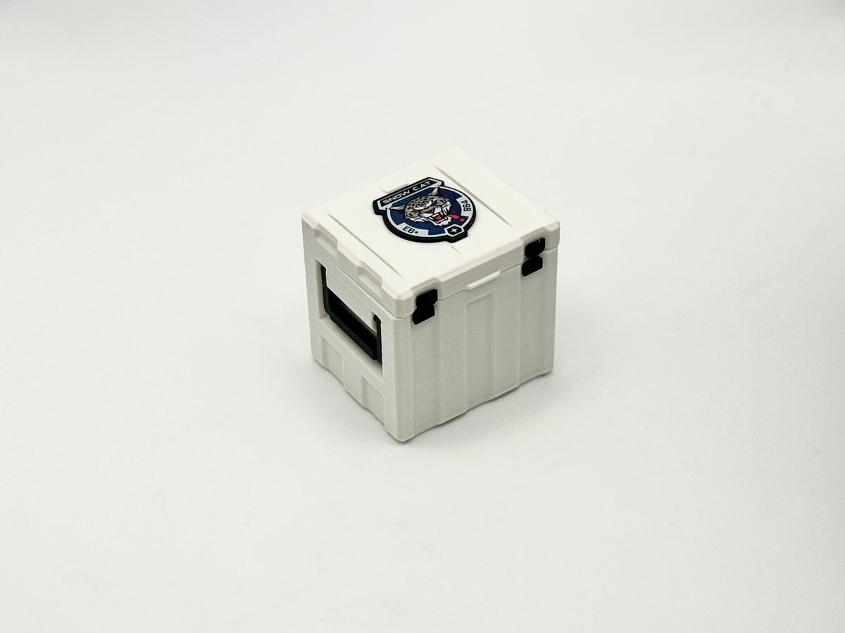 Utility Crate: Strong Snow C.A.T. Medical and Supply Crates - 1/12 Scale G.I. Joe, Cobra