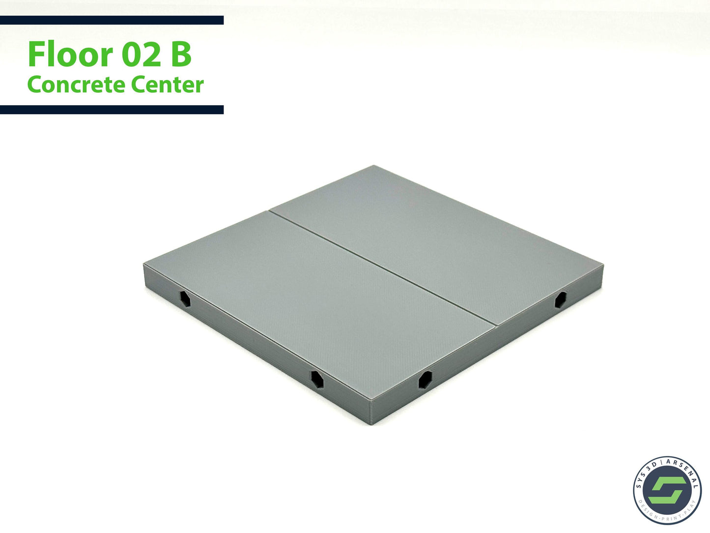 Diorama: Tile Floor - Center/Wall Base