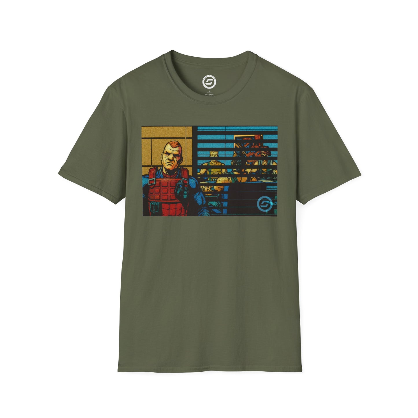 G.I. Joe Scrap Iron Office Confessional Graphic T-Shirt