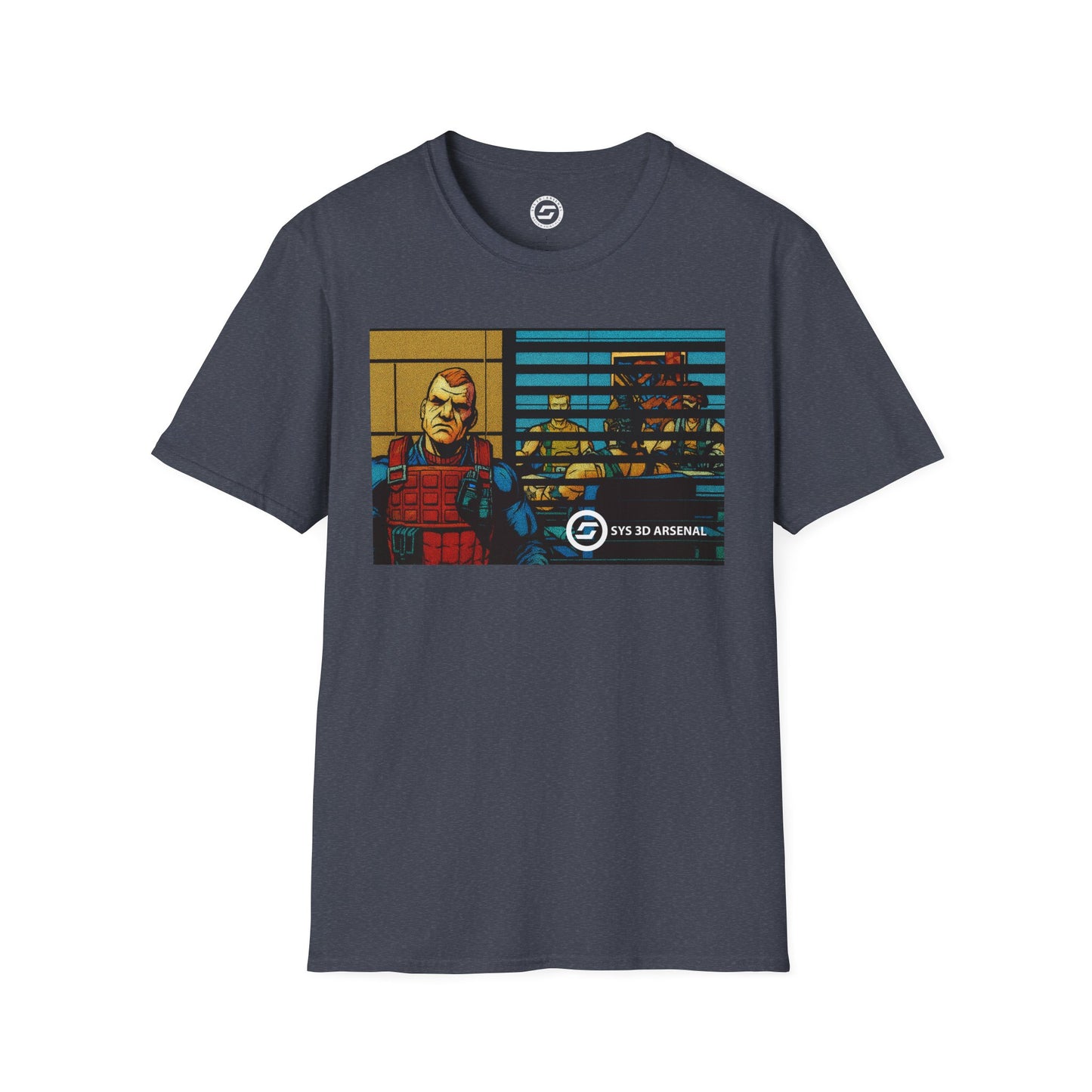G.I. Joe Scrap Iron Office Confessional Unisex T-Shirt - SYS 3D
