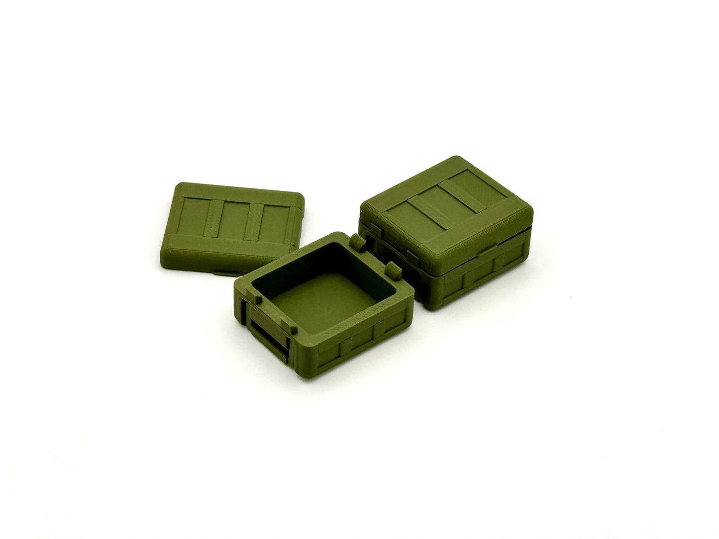 Utility Crates Large, Medium, Small, X-Small - G.I. Joe 3.75 Scale