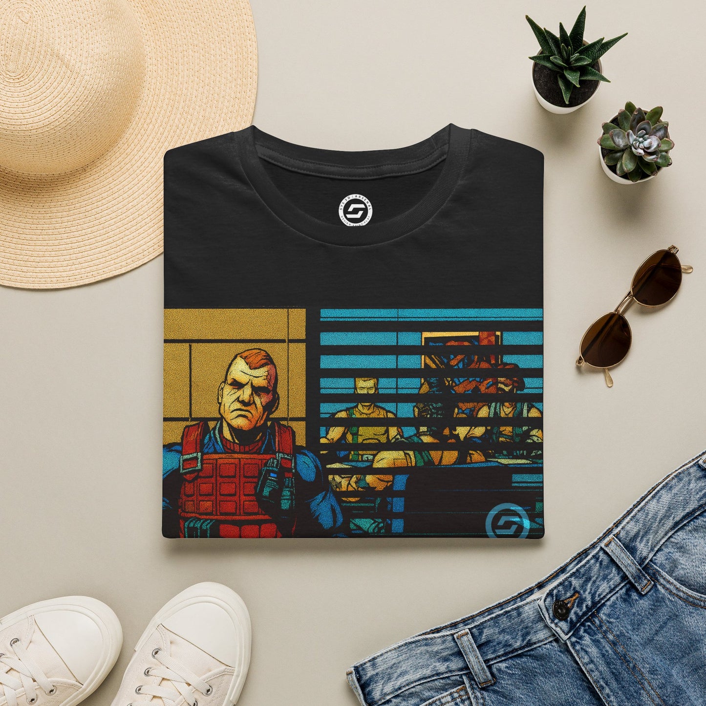 G.I. Joe Scrap Iron Office Confessional Graphic T-Shirt
