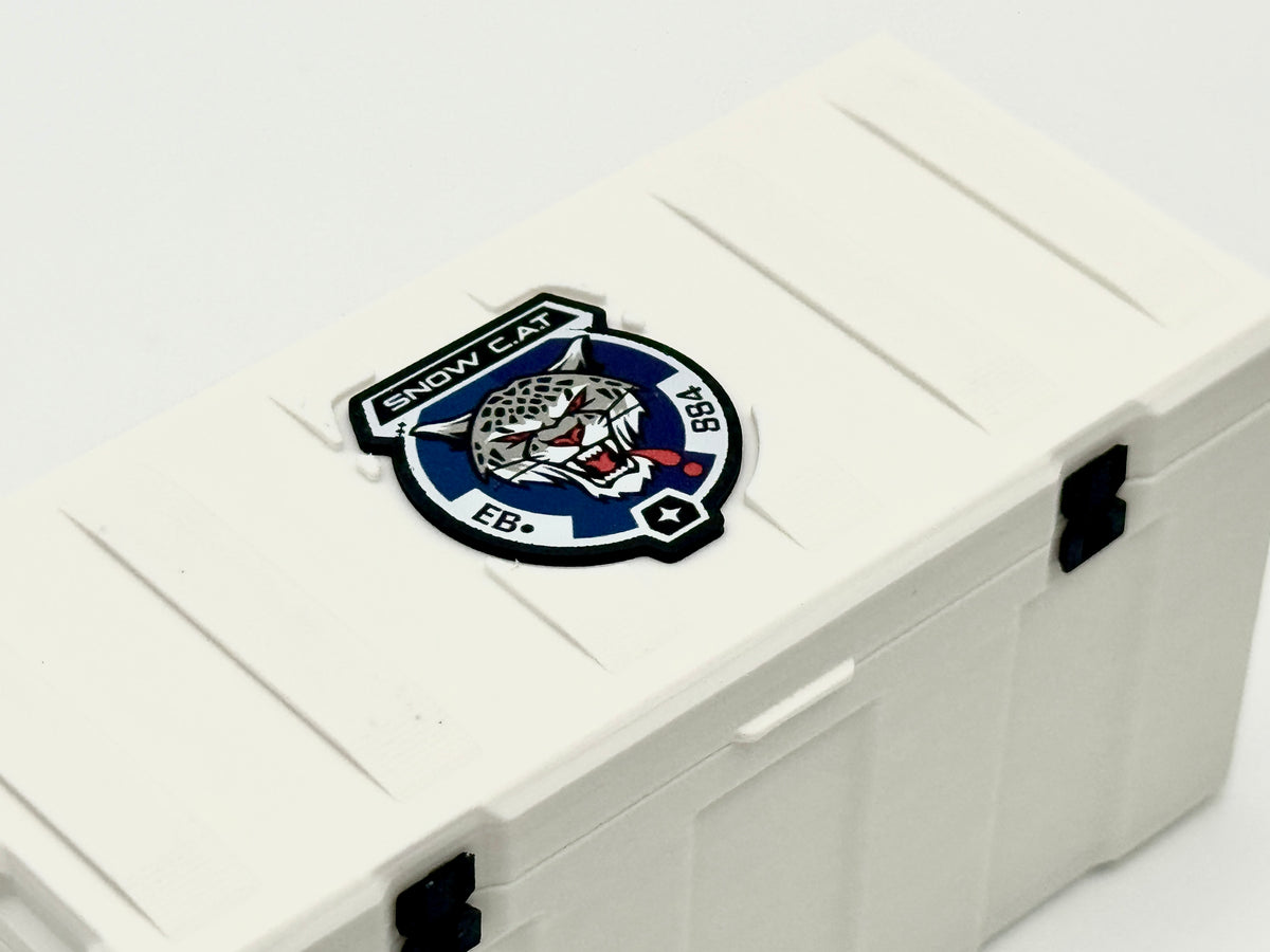 Utility Crate: Strong Snow C.A.T. Medical and Supply Crates - 1/12 Scale G.I. Joe, Cobra