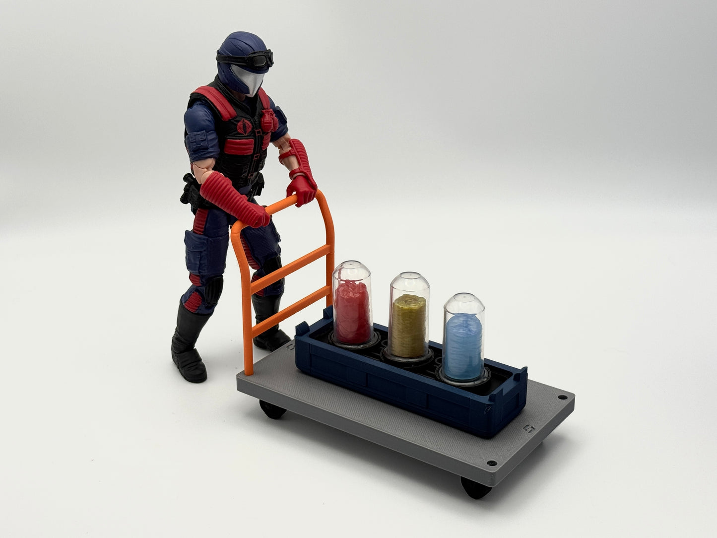 Diorama - Shop Flat Cart 1:12 Scale