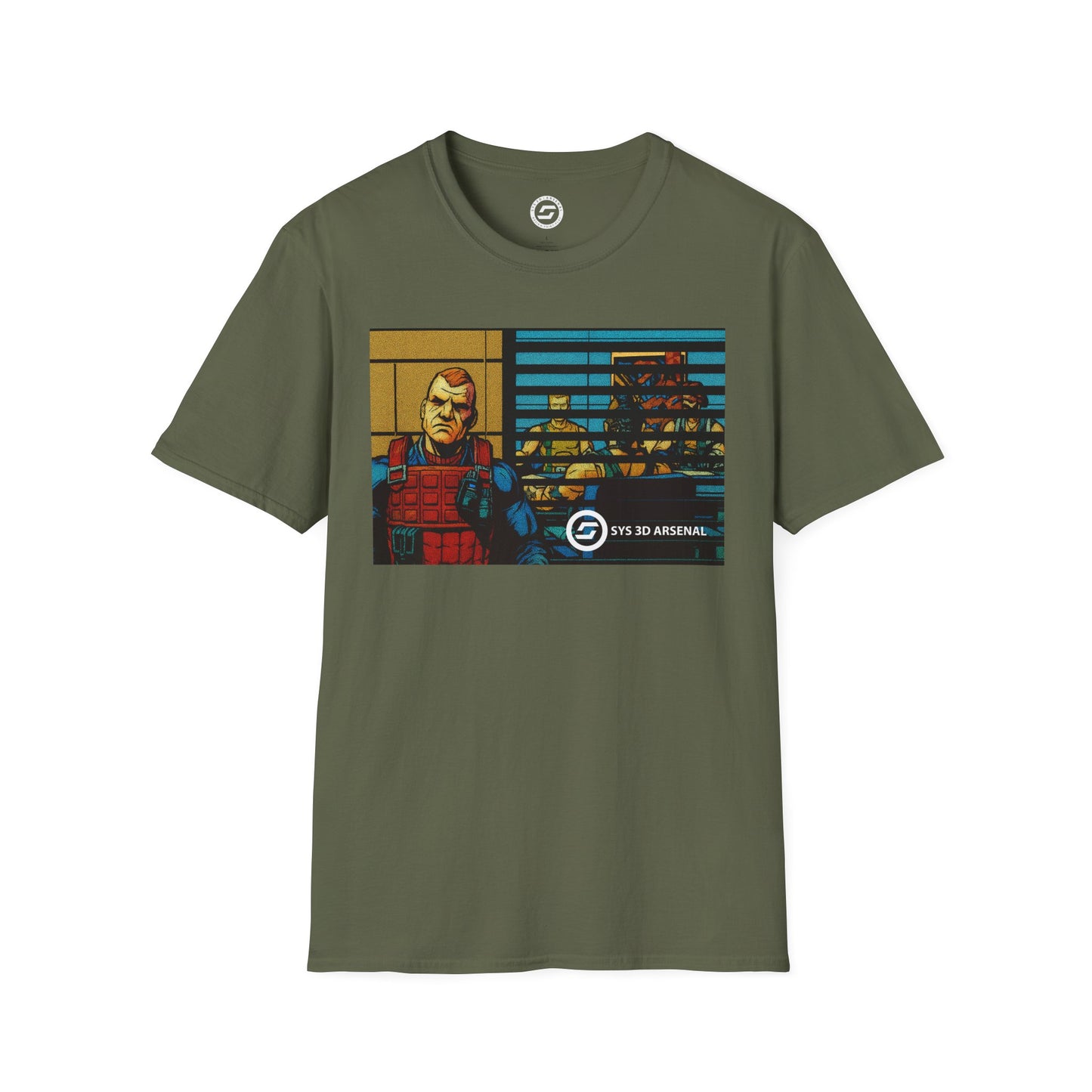G.I. Joe Scrap Iron Office Confessional Unisex T-Shirt - SYS 3D