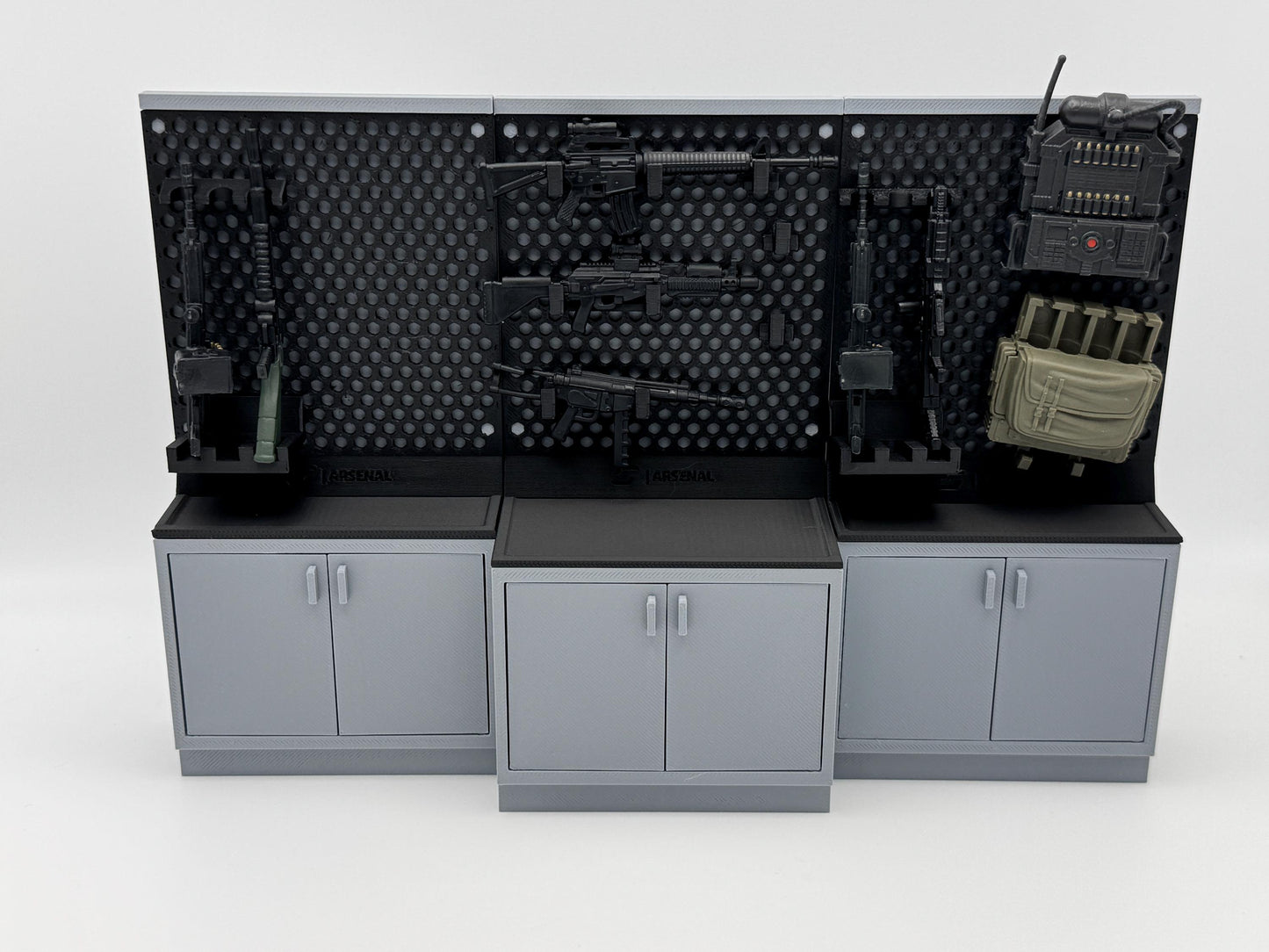 Armory - Rack & Cabinet #06 (Large Half Cabinet)