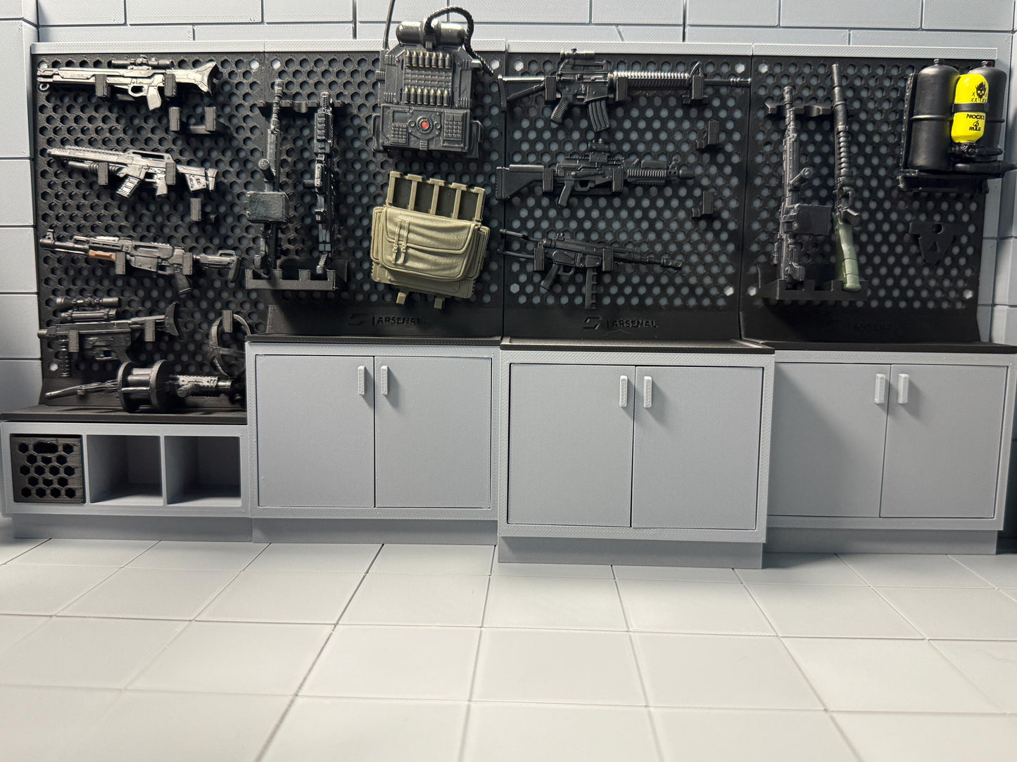 Armory - Rack & Cabinet #04 (Half Cabinet)