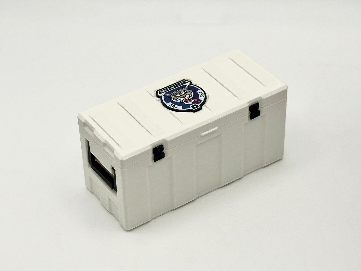 Utility Crate: Strong Snow C.A.T. Medical and Supply Crates - 1/12 Scale G.I. Joe, Cobra