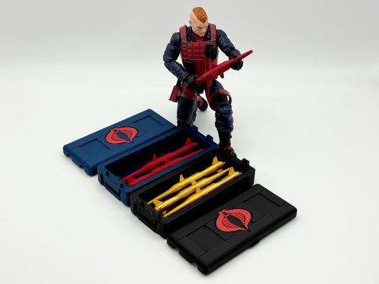 Standard Crate - Utility Medium with Small Missiles - G.I. Joe, Cobra