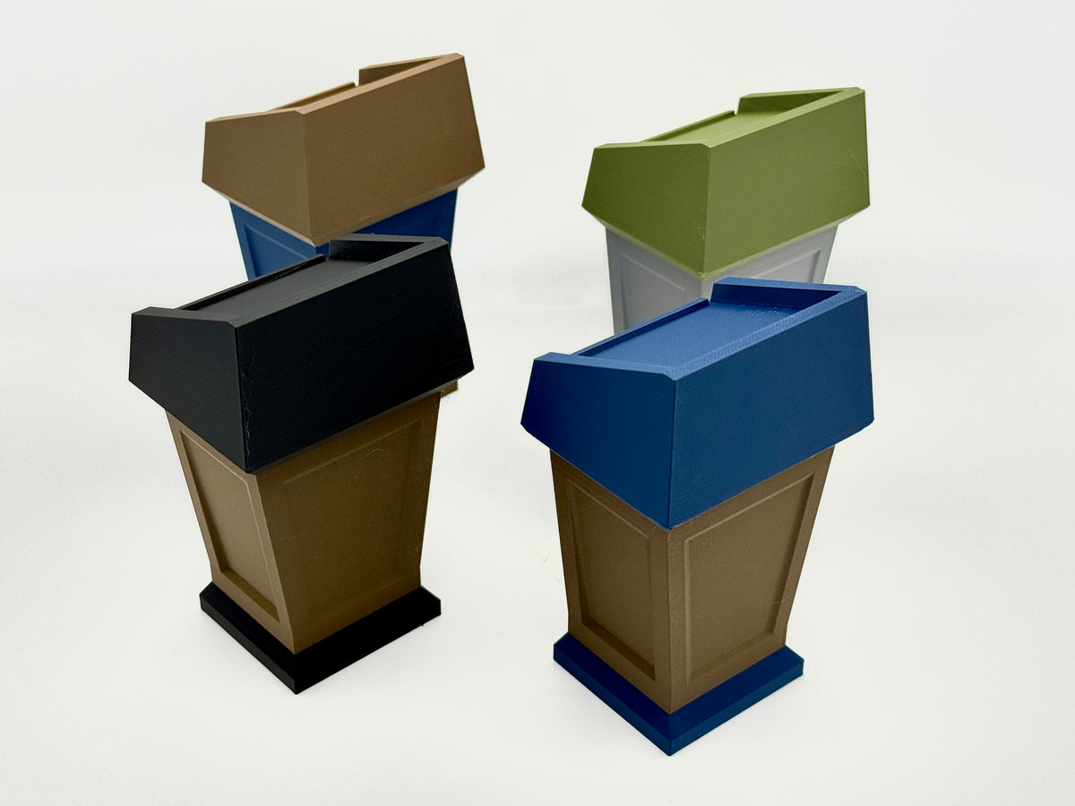 Diorama - Podium #02 - Whitehouse, President Lectern 1/12 Scale
