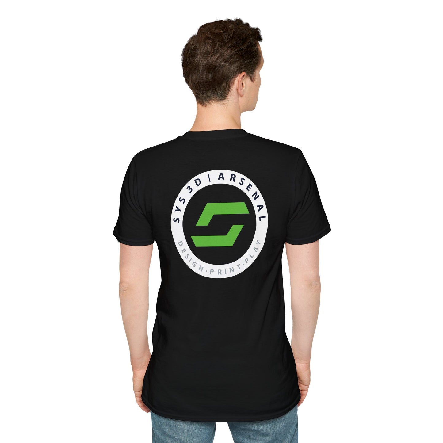 SYS 3D Arsenal Logo Front/Back T-Shirt