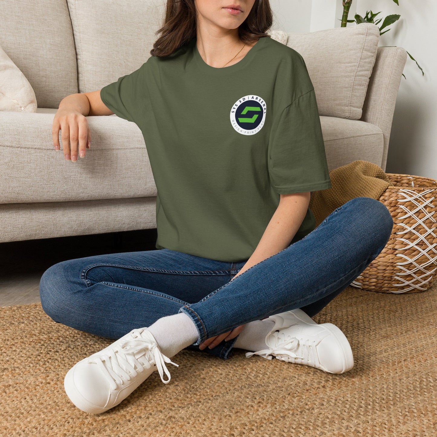 SYS 3D Arsenal Logo Front/Back T-Shirt