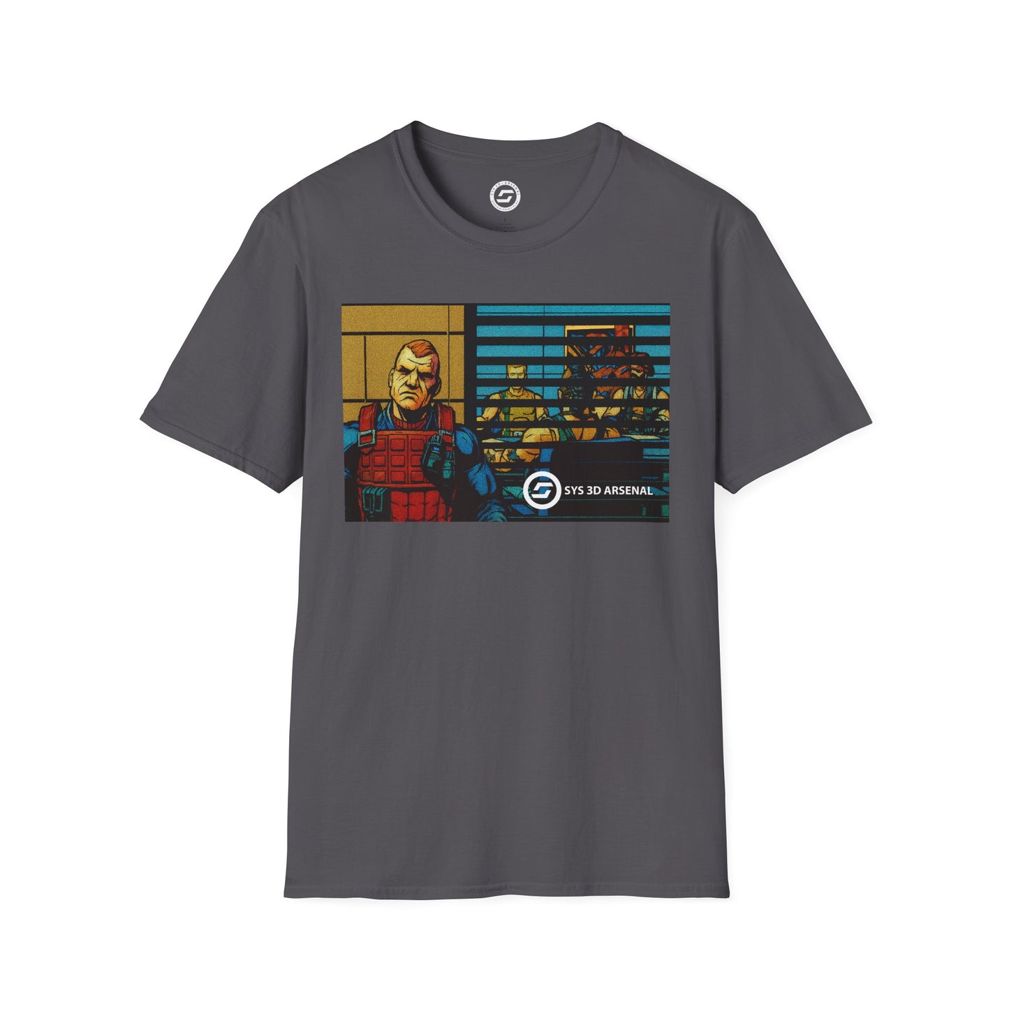 G.I. Joe Scrap Iron Office Confessional Unisex T-Shirt - SYS 3D