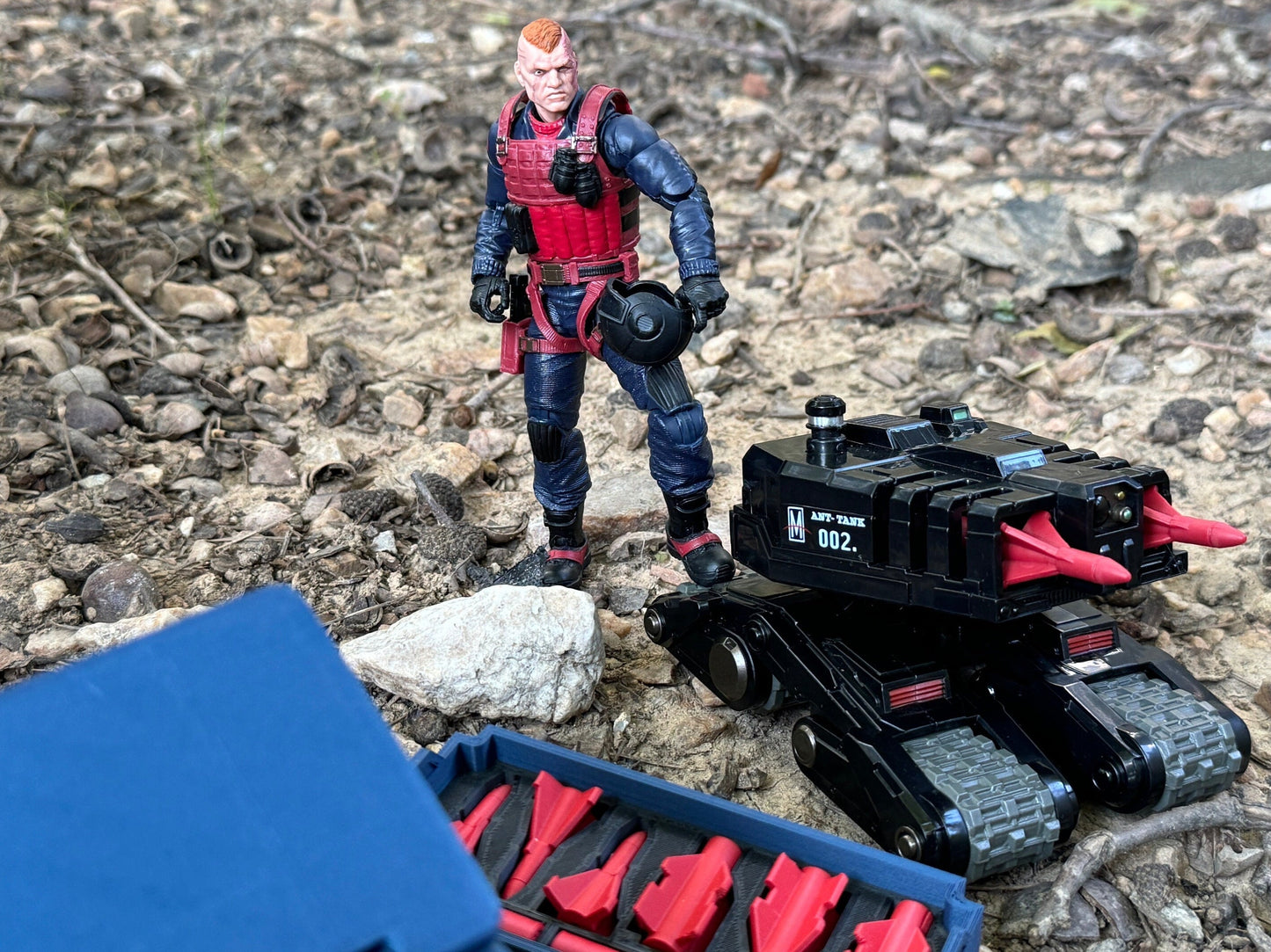 Mission Crate: Large Scrap-Iron #74 Missile Pack- G.I. Joe/Cobra