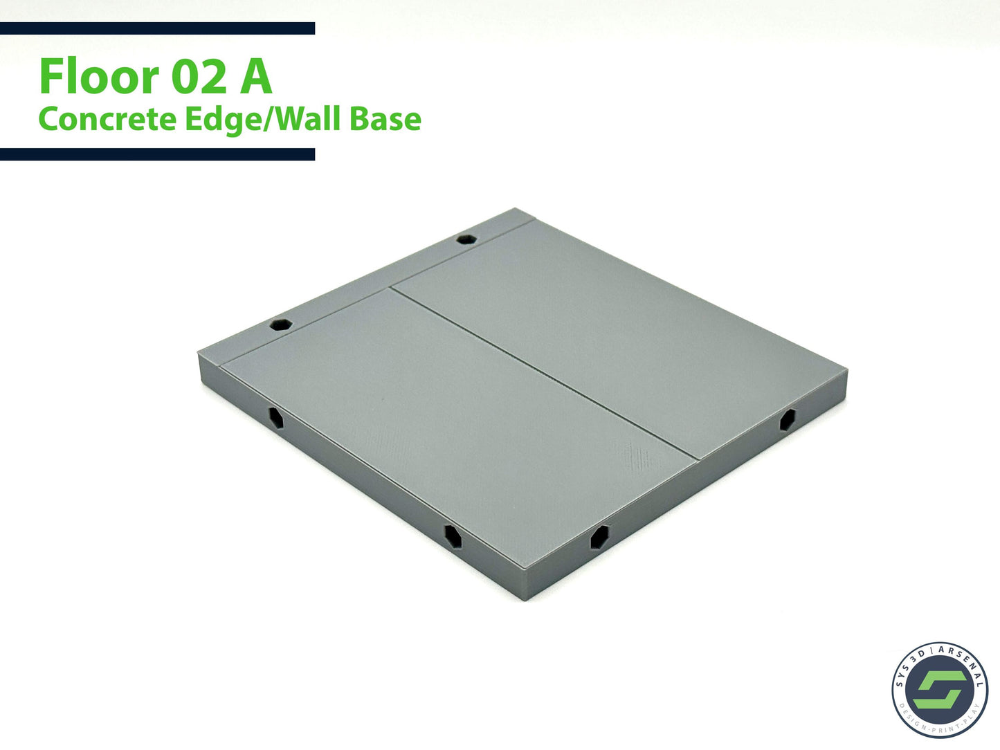 Diorama: Tile Floor - Center/Wall Base