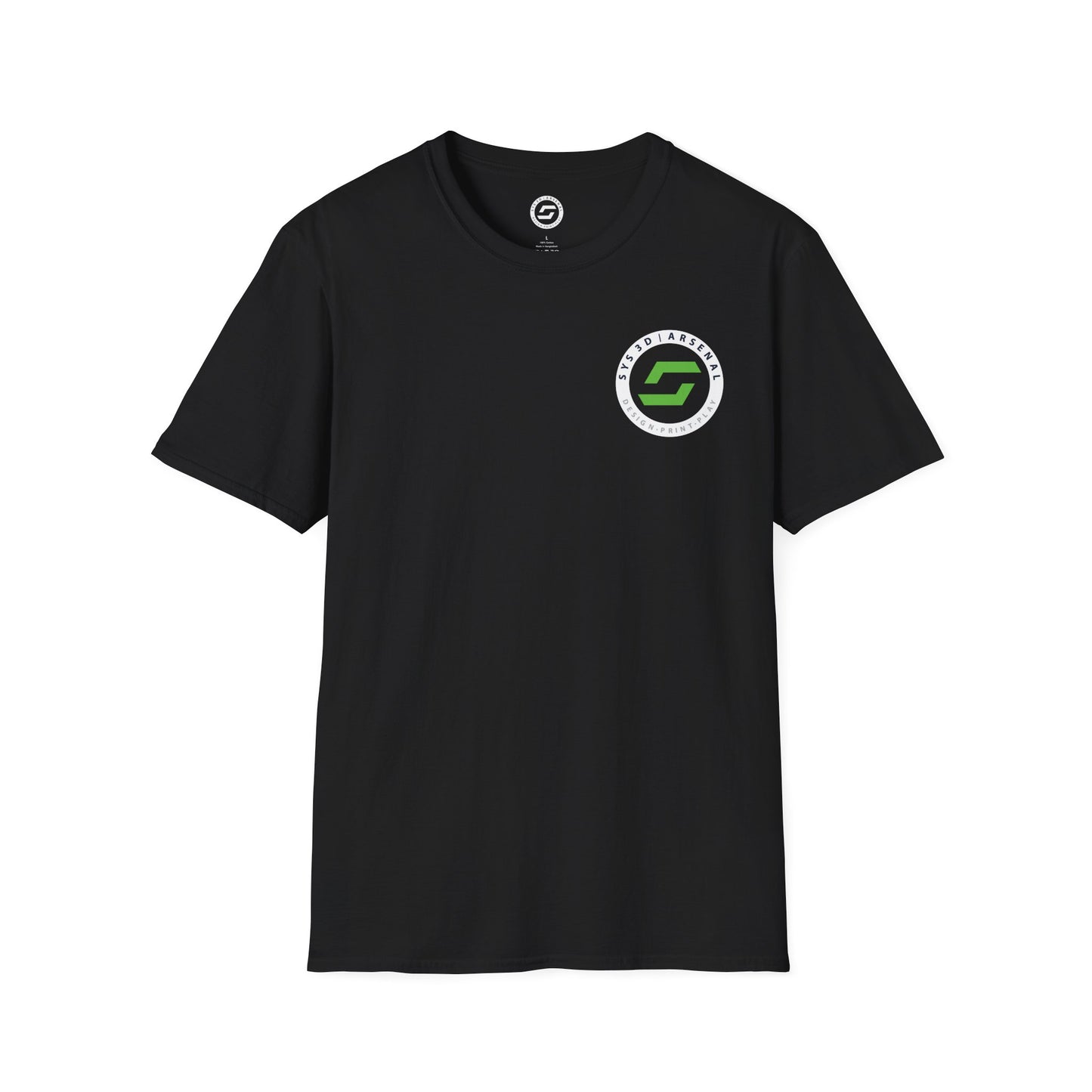 SYS 3D Arsenal Logo Left Chest T-Shirt