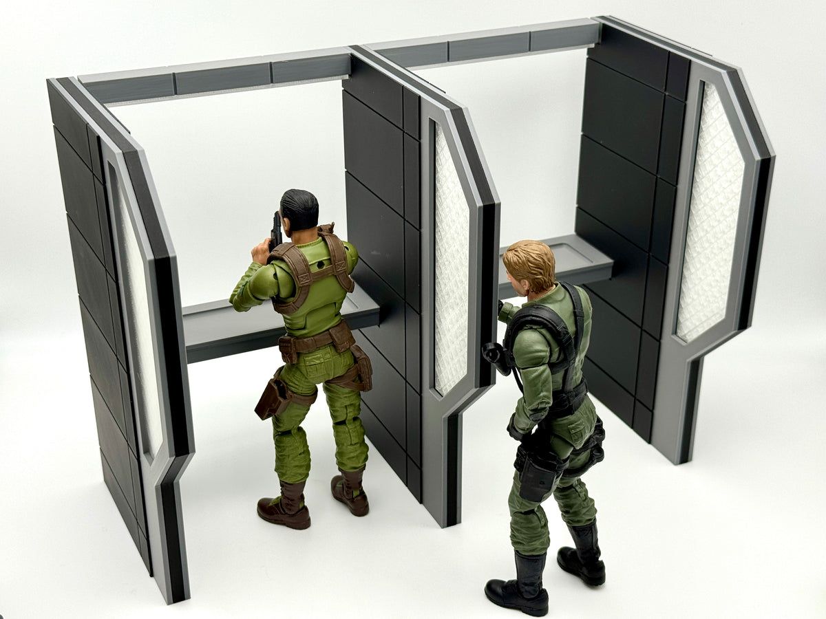 Armory - Shooting Range - 1/12 Scale G.I. Joe, Valaverse, Monster Force, Marvel Legends