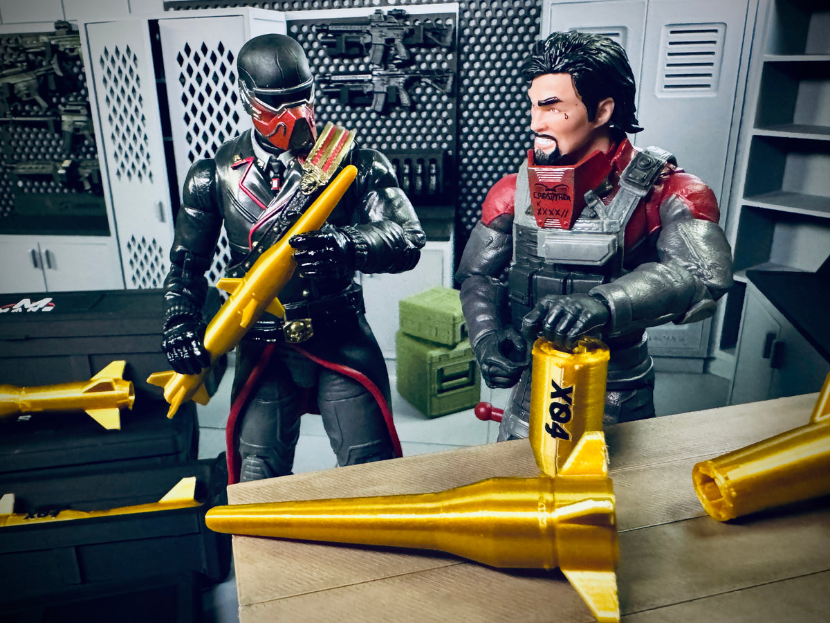 Mission Crate: Stinger Large Missile Pack - G.I. Joe/Cobra