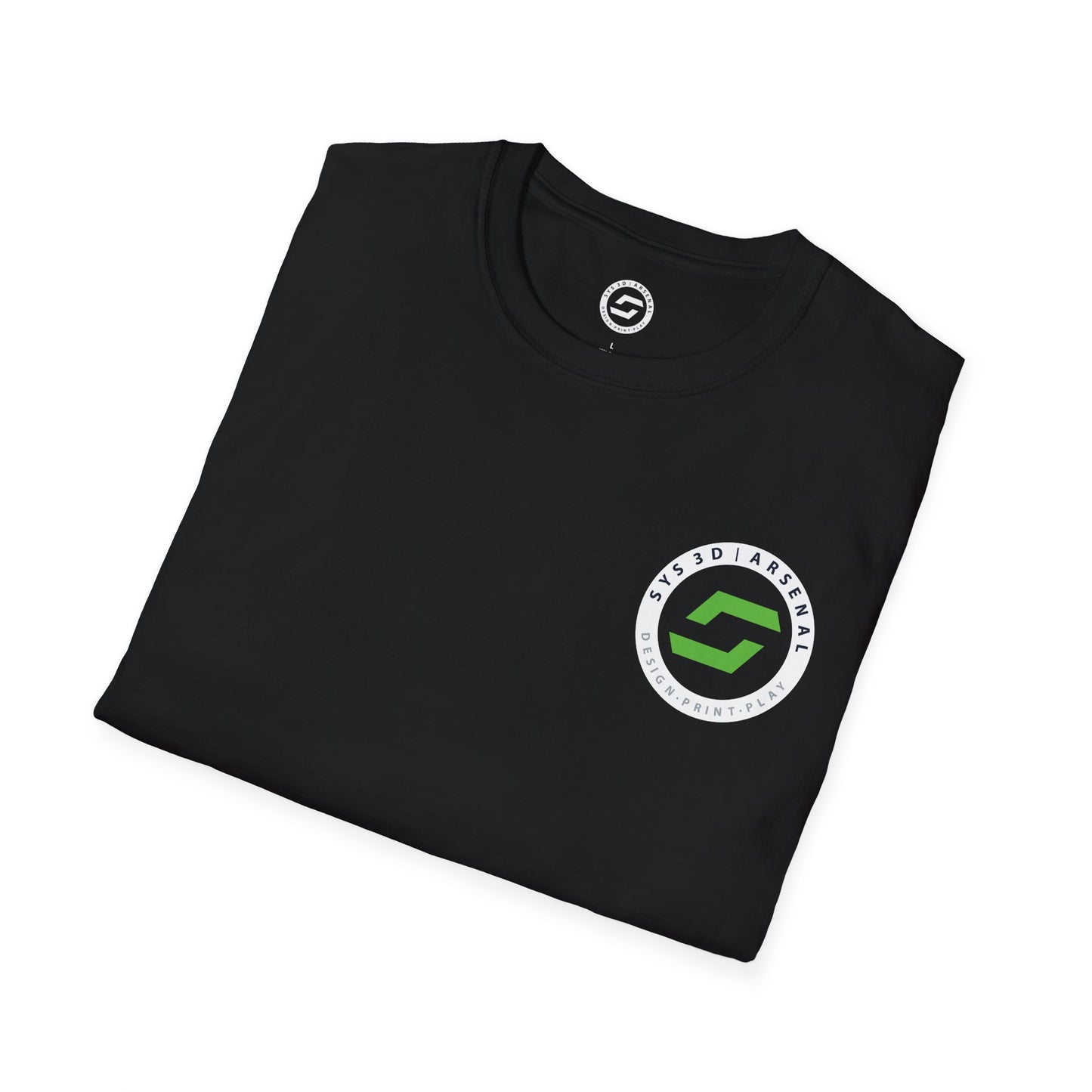 SYS 3D Arsenal Logo Left Chest T-Shirt